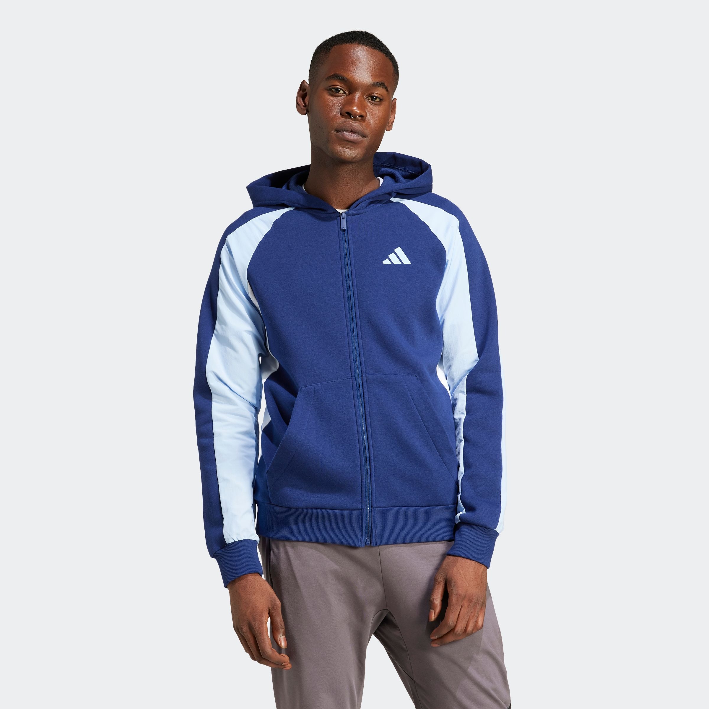 Image of adidas Sportswear Kapuzensweatshirt "SEASONAL ESSENTIALS COLORBLOCK"