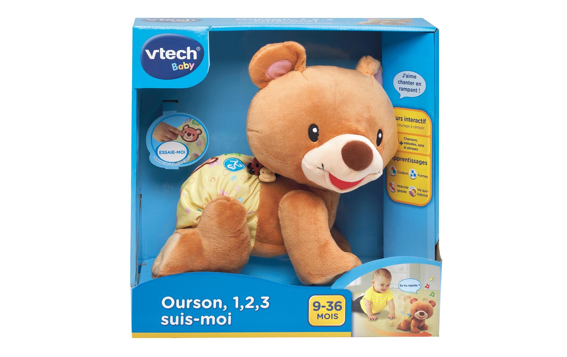 Vtech® Lernspielzeug »Ourson suis moi Interaktiv, Französisch, inkl. 3x AA«