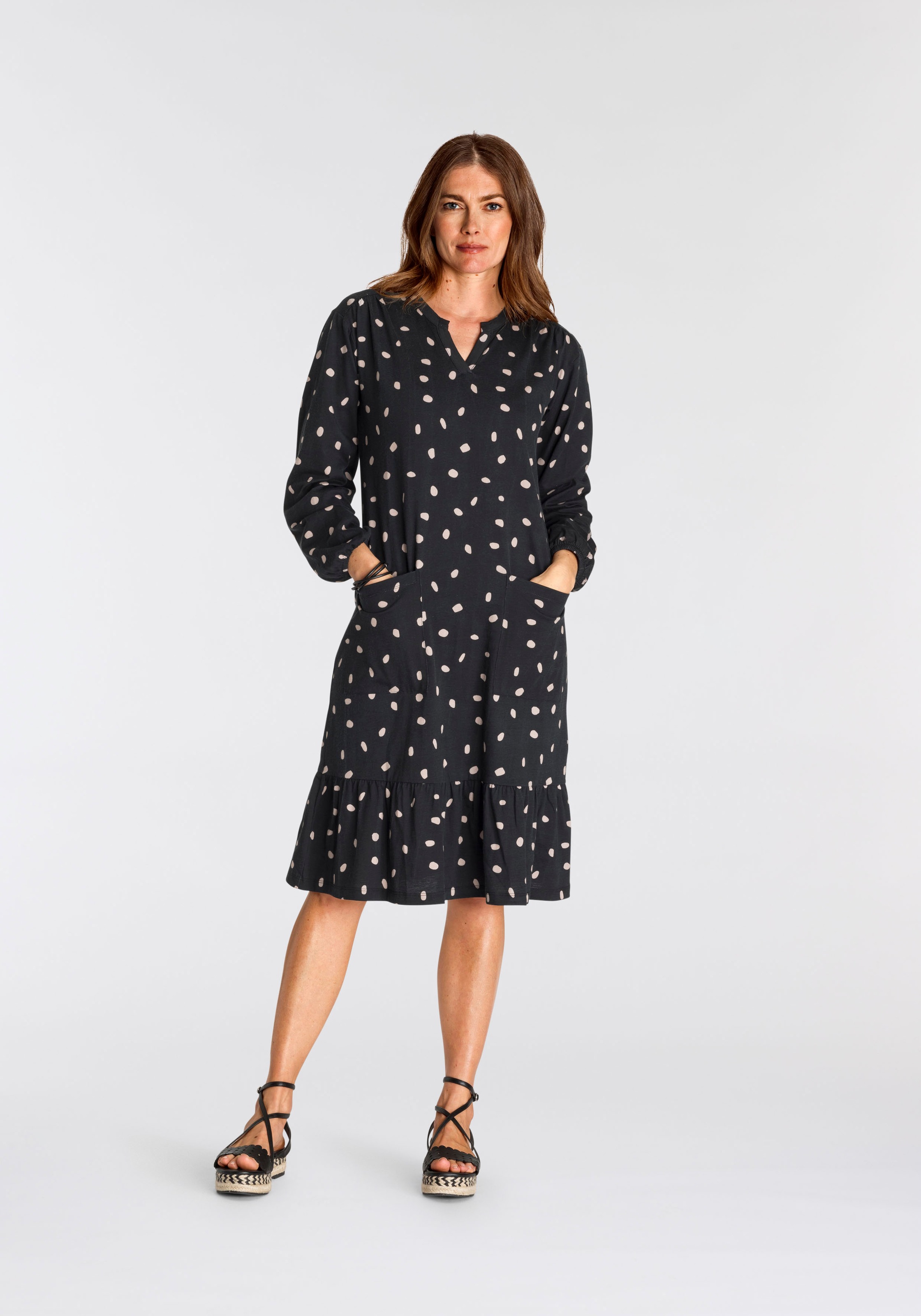 Image of Boysen's Jerseykleid, Farmer Style bei Ackermann Versand Schweiz