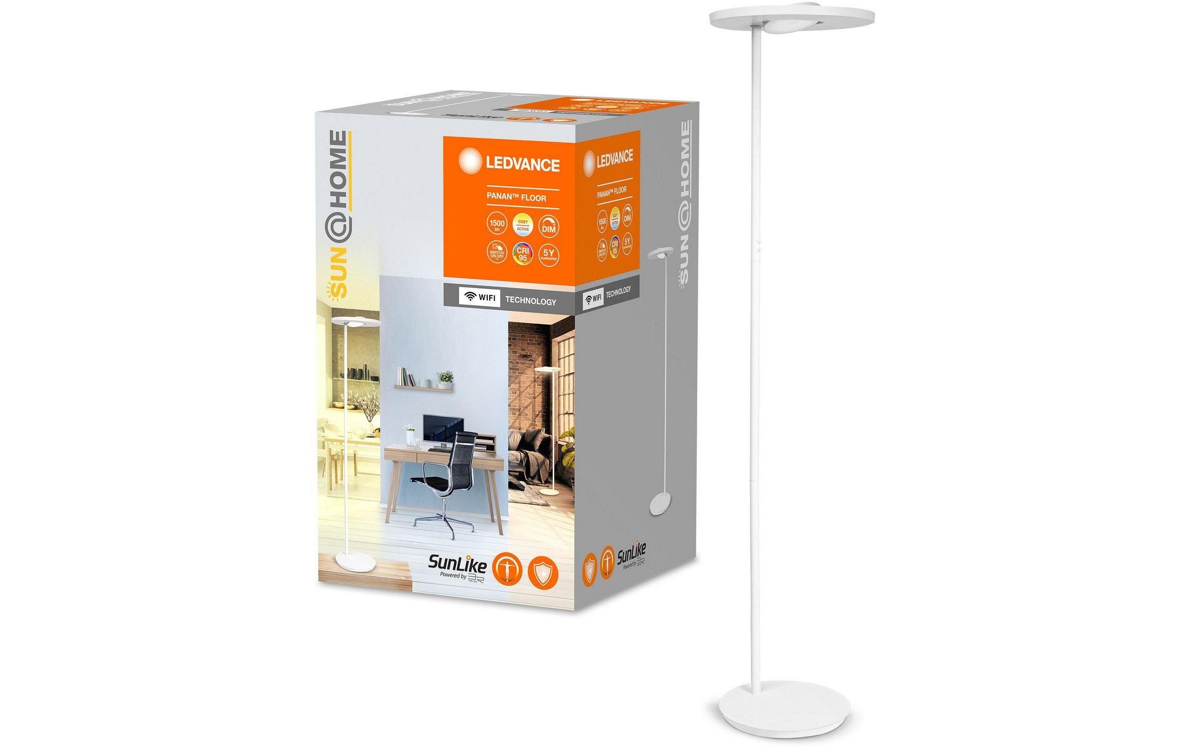 LED Stehlampe »Sun@Home LED Panan Floor, 36 W, CRI95, 180 cm« Kaltweiss Neutralweiss Tageslichtweiss Warmweiss