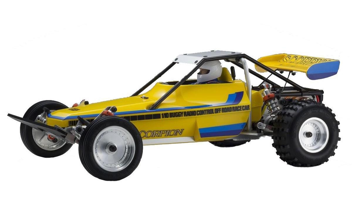 RC-Buggy »Kyosho Scorpion 2WD Legendary Series Bausatz,«, Unlackiert