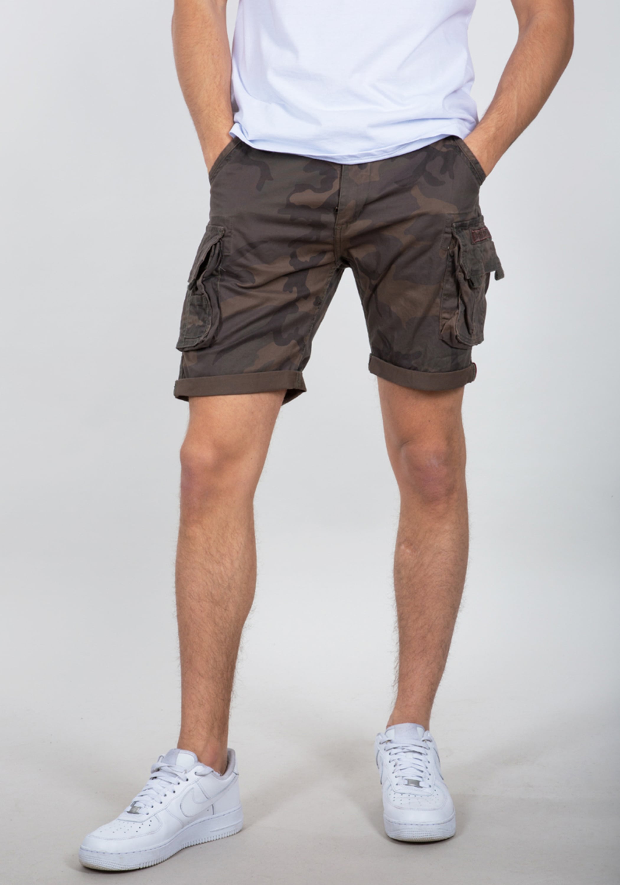 Alpha Industries Shorts »Crew Short Camo«