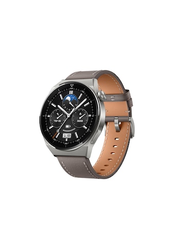 Smartwatch »GT3 Pro 46 mm Leather«, (Harmony OS)