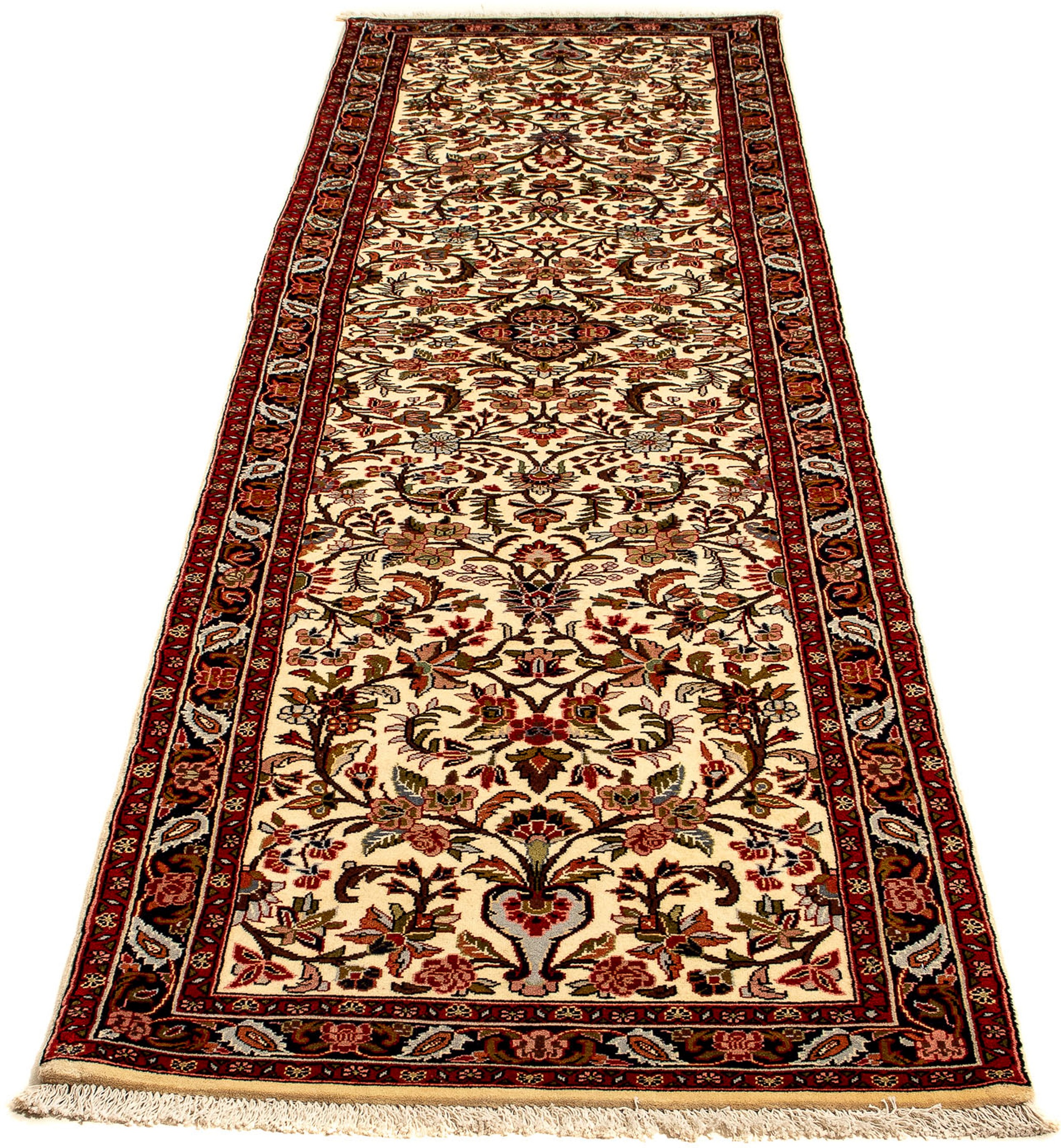 Image of morgenland Orientteppich »Perser - Bidjar - 292 x 78 cm - beige«, rechteckig, 15 mm Höhe, Wohnzimmer, Handgeknüpft, Einzelstück mit Zertifikat bei Ackermann Versand Schweiz