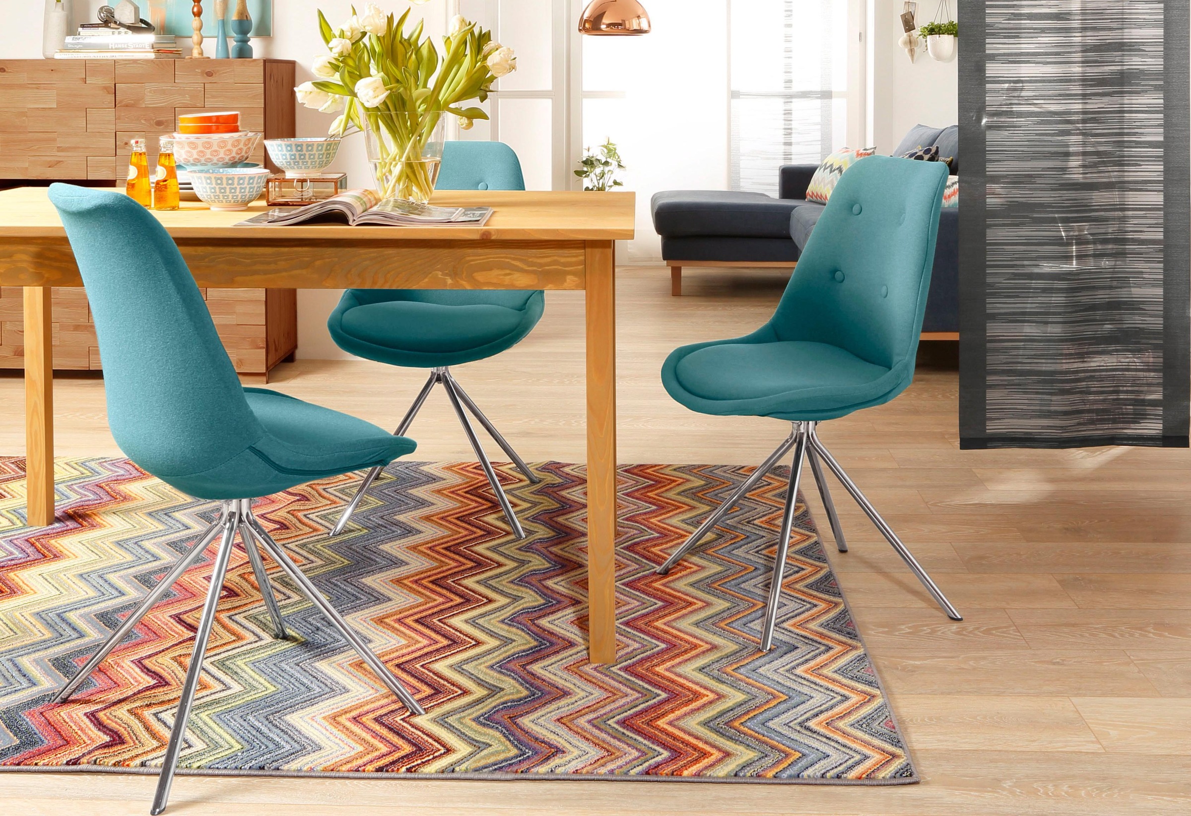 Image of Home affaire Esstisch »Marta«, in 4 Farben und 3 Grössen bei Ackermann Versand Schweiz