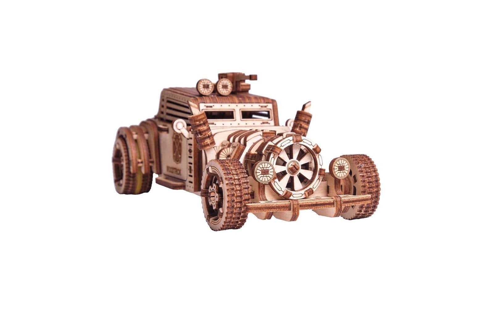 Image of Spielbausteine "WoodTrick Apocalyptic Car"
