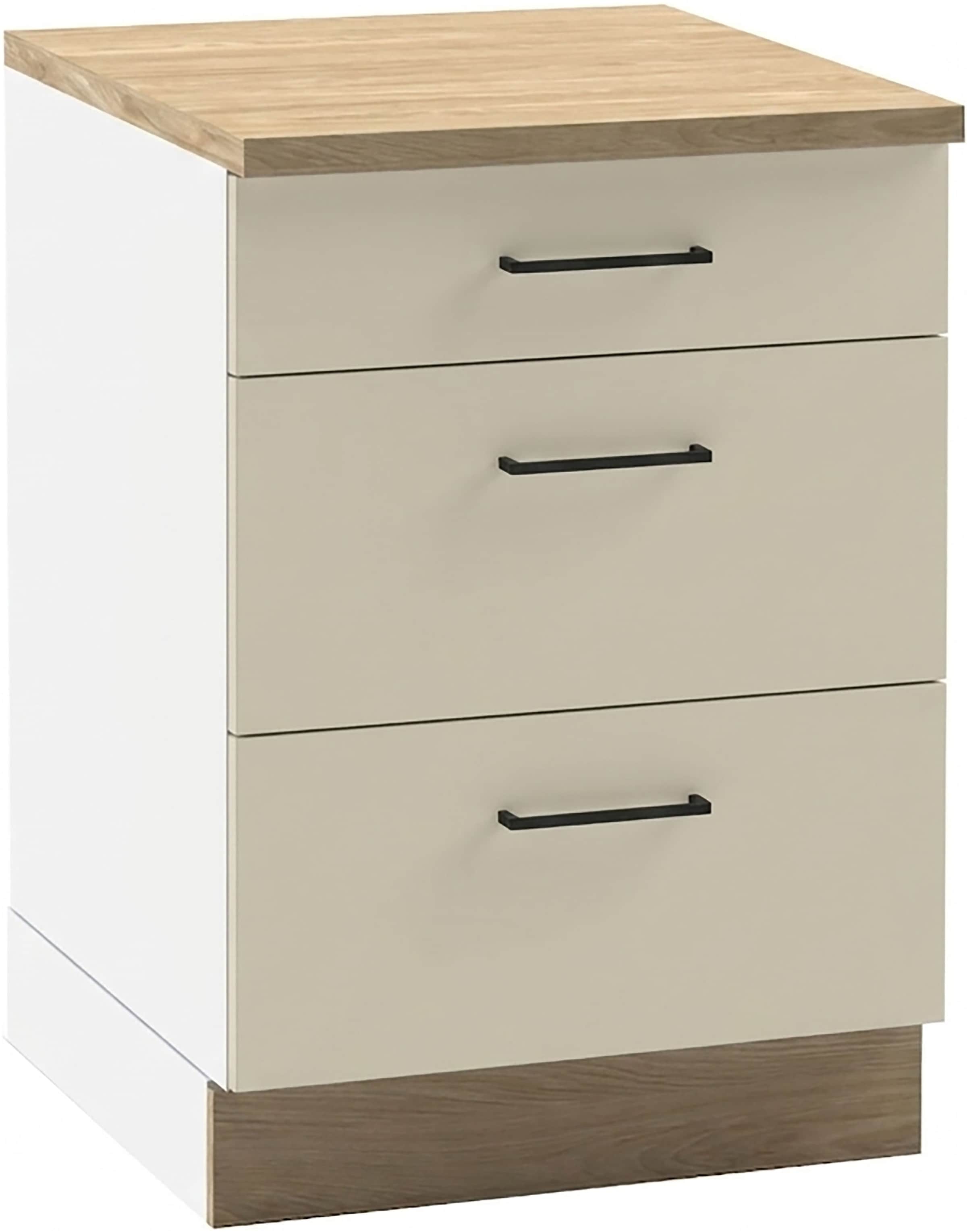 KOCHSTATION Armoire basse »KS-Kolari« 1 cuis tlg. Masse (B/T/H): 60,1 x 60 x 88 cm