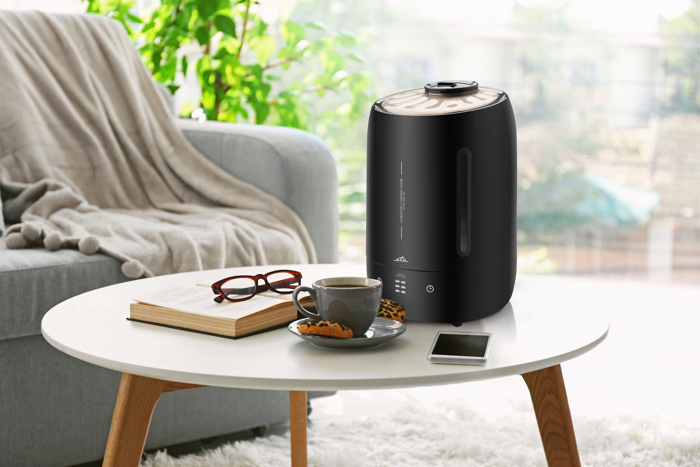 eta Luftbefeuchter »Airco«, 5 l Wassertank, Ultraschall-Technologie