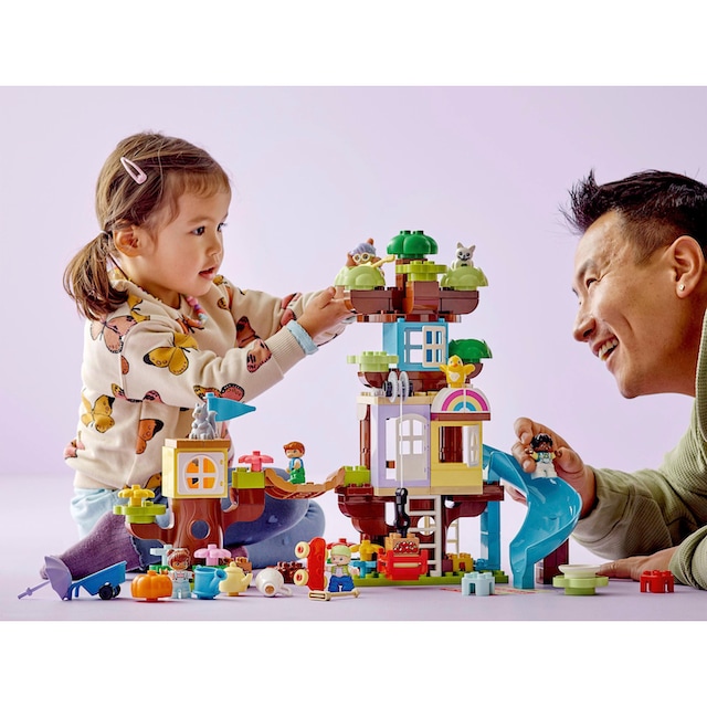 ♕ LEGO® Konstruktionsspielsteine »3-in-1-Baumhaus (10993), LEGO® DUPLO  Town«, (126 St.) versandkostenfrei auf