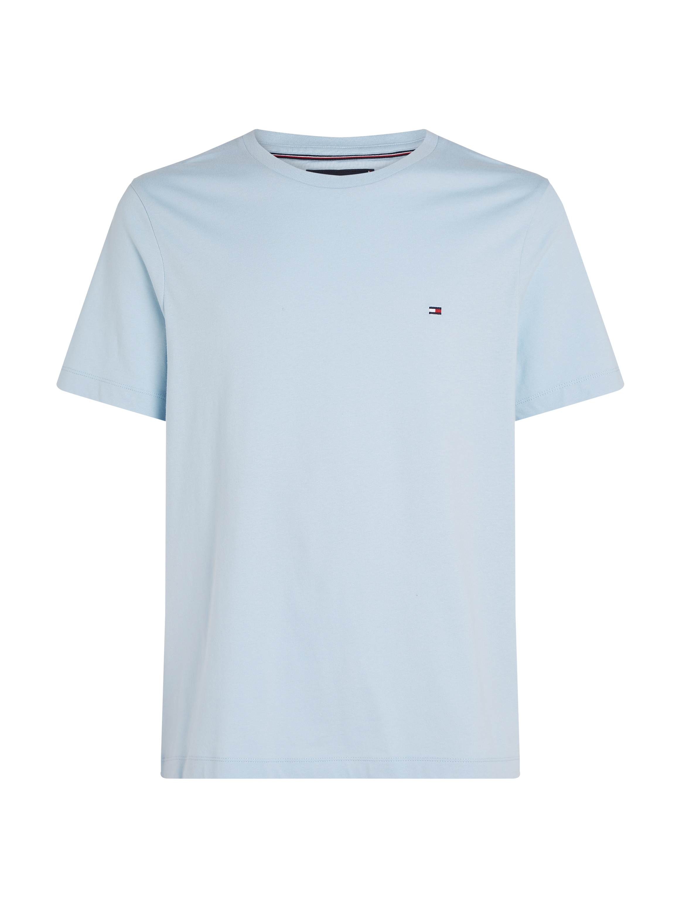 Tommy Hilfiger T-Shirt »ESSENTIAL REG FIT SOLID TEE«, mit Rundhalsausschnitt