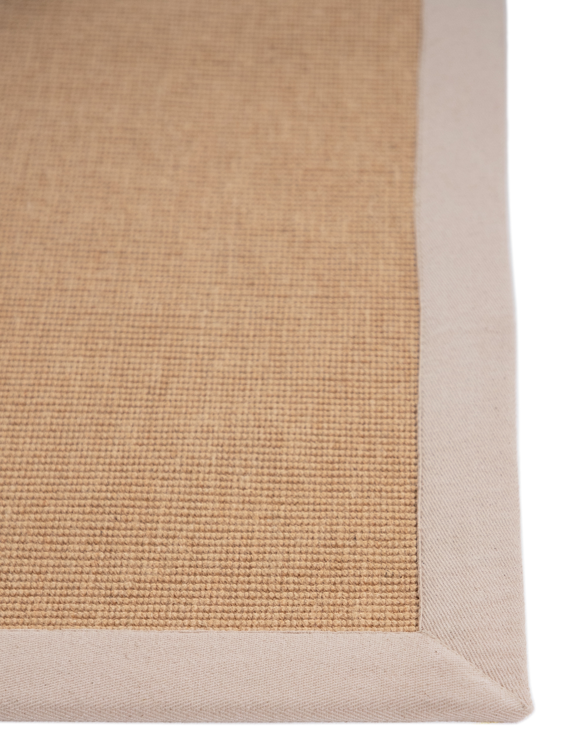 carpetfine Läufer »Sisal«, rechteckig, 5 mm Höhe, mit farbiger Bordüre, Anti Rutsch Rückseite