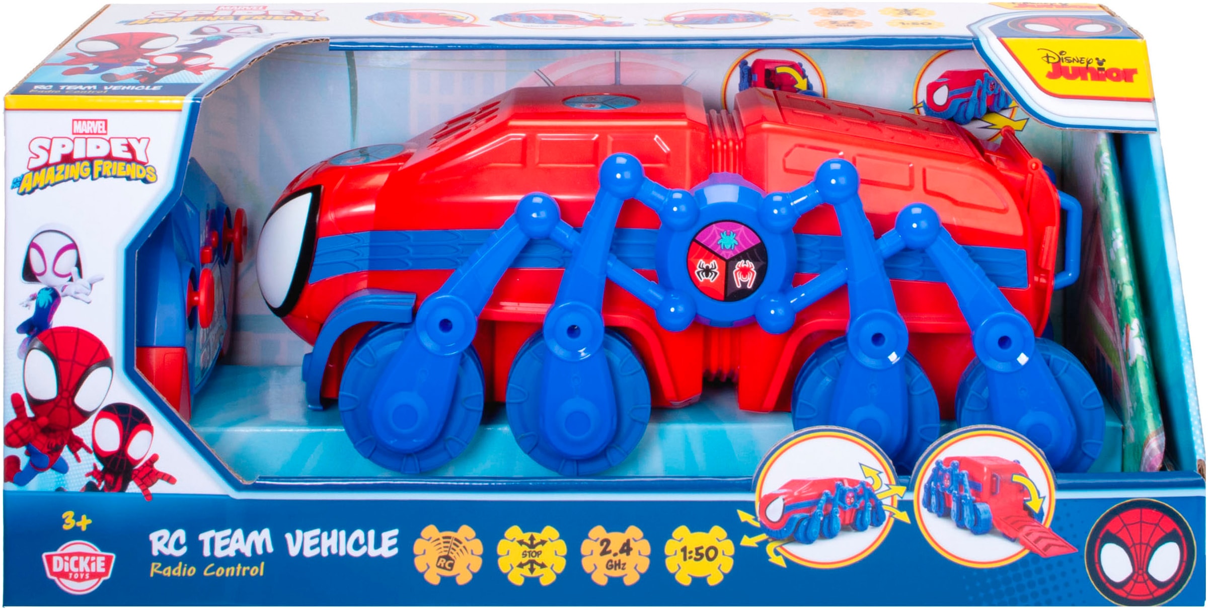 Dickie Toys RC-Auto »RC Spidey Team Vehicle 1:50«