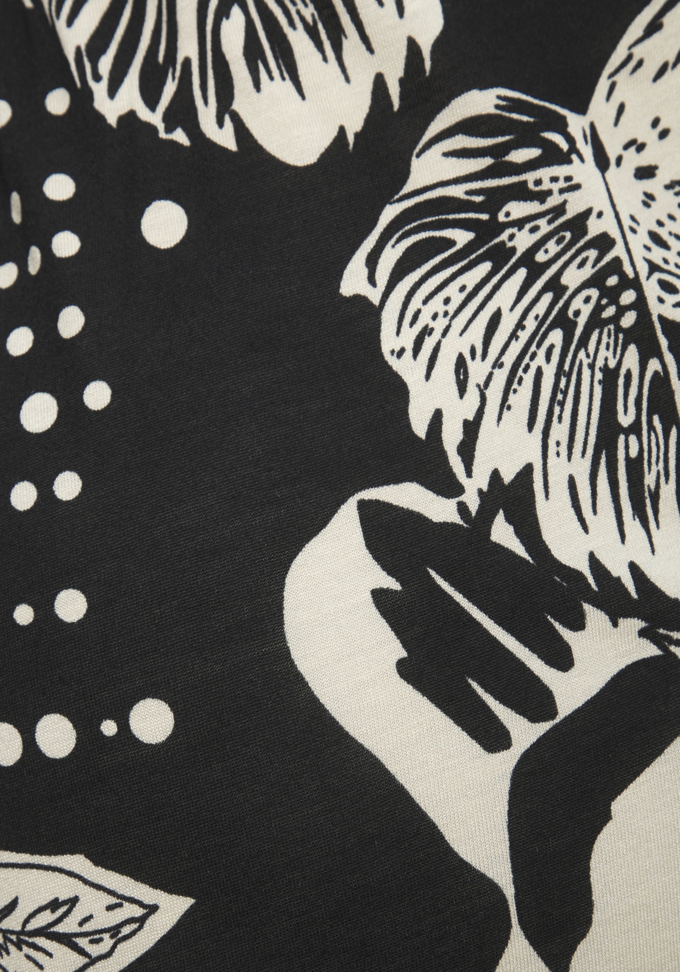 Vivance Pantalon palazzo  mit Alloverdruck aus Jersey