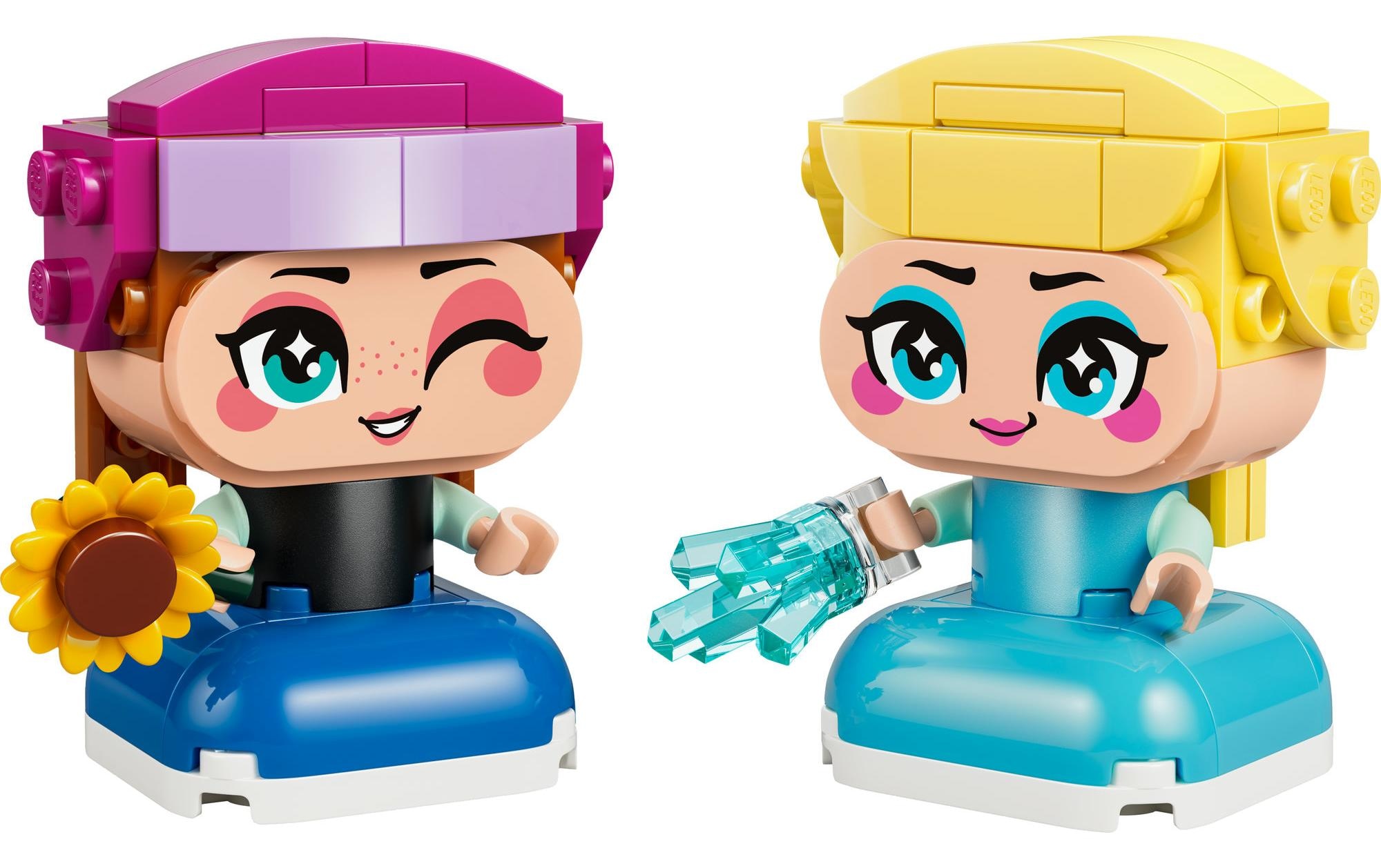   Konstruktionsspielsteine »Disney Princess Die Mini-Prinzessinnen Anna und Elsa 43284« Kategorie: Disney
