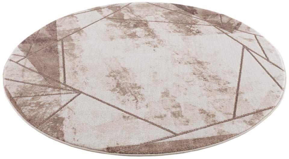 Image of Carpet City Teppich »Noa 9294«, rund, 11 mm Höhe, Kurzflor, Modern, Weicher For, Pflegeleicht, ideal für Wohnzimmer & Schlafzimmer bei Ackermann Versand Schweiz