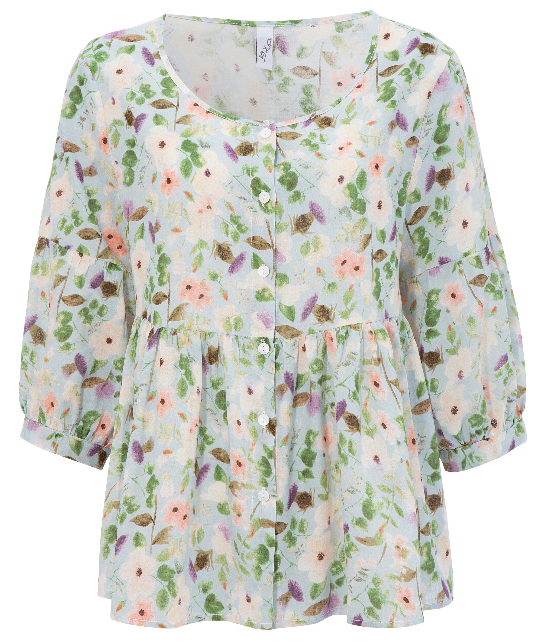 Image of M.X.O Trachtenbluse, mit Blumendesign bei Ackermann Versand Schweiz