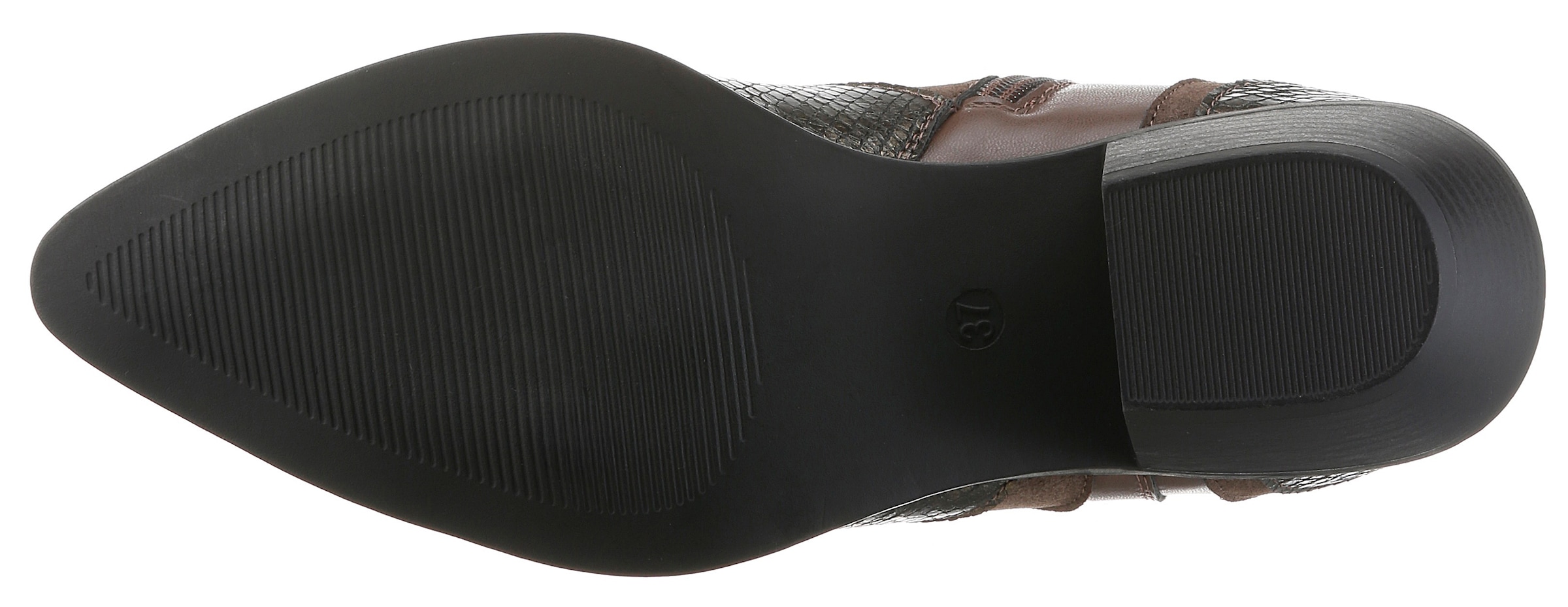 Aniston SHOES Westernstiefelette  Cowboystiefelette mit Stretch - NEUE KOLLEKTION