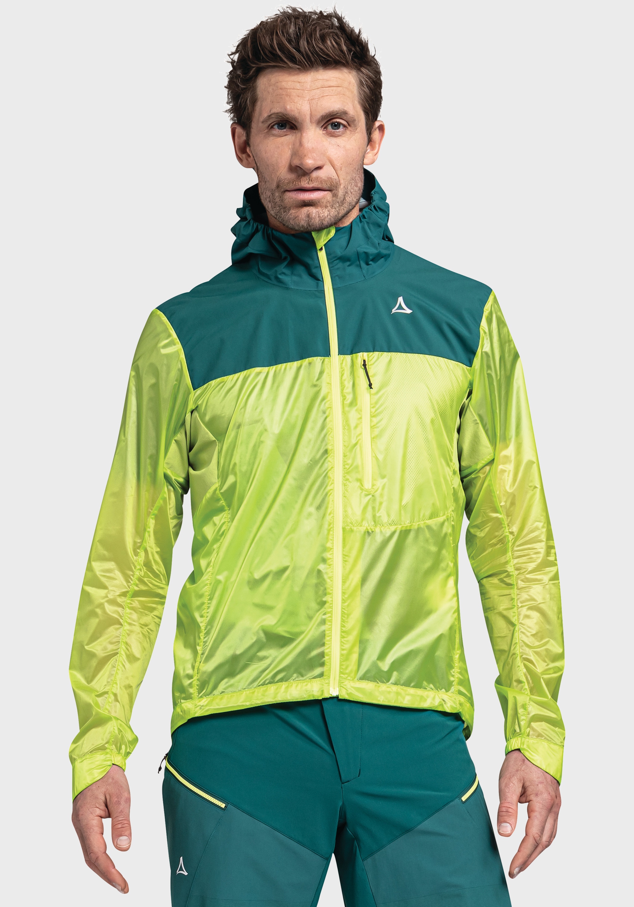 Schöffel Outdoorjacke »Hybrid Jkt Flow Trail M« mit Kapuze