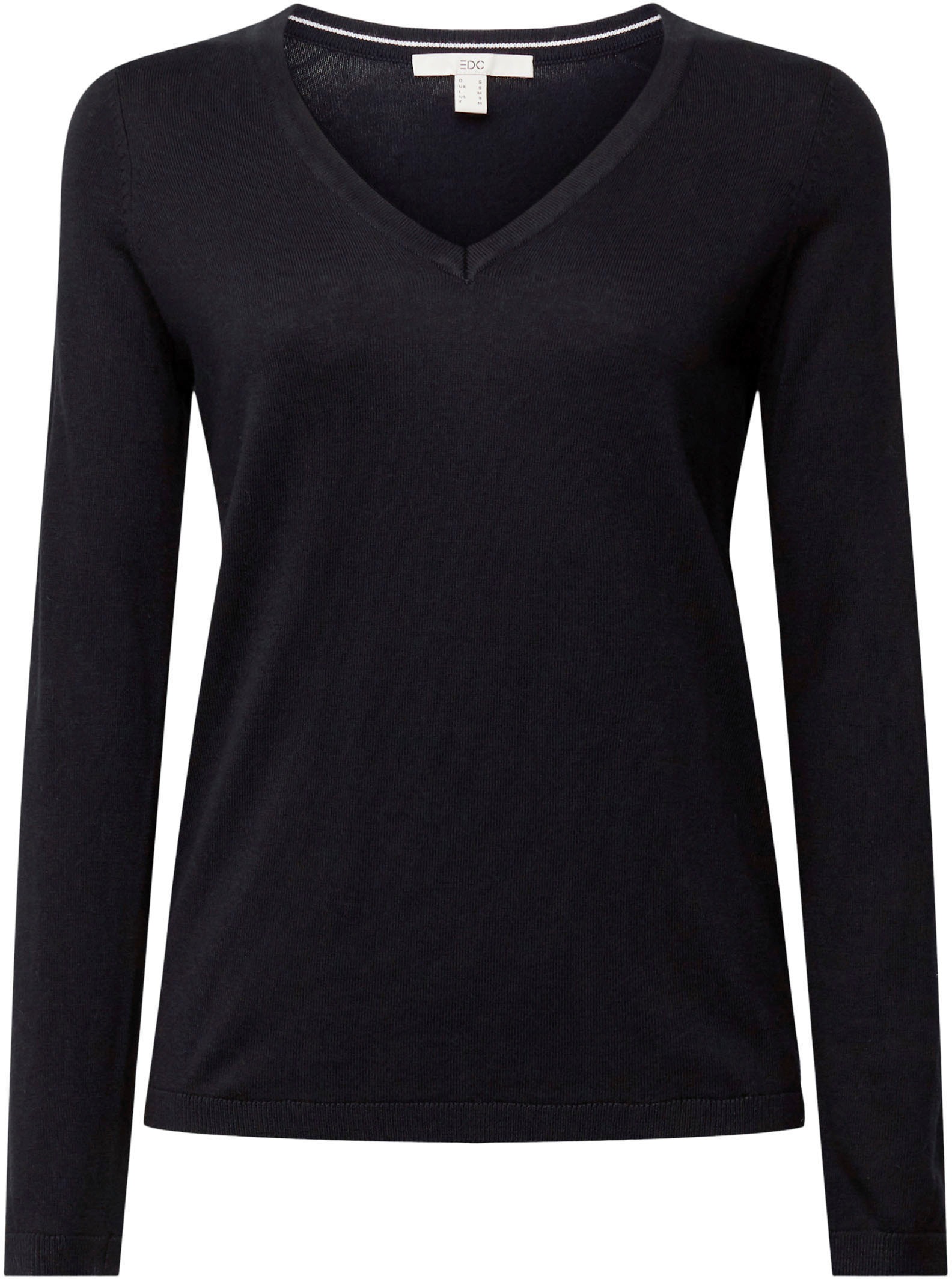 Image of edc by Esprit Strickpullover, im feinen Basic Look bei Ackermann Versand Schweiz
