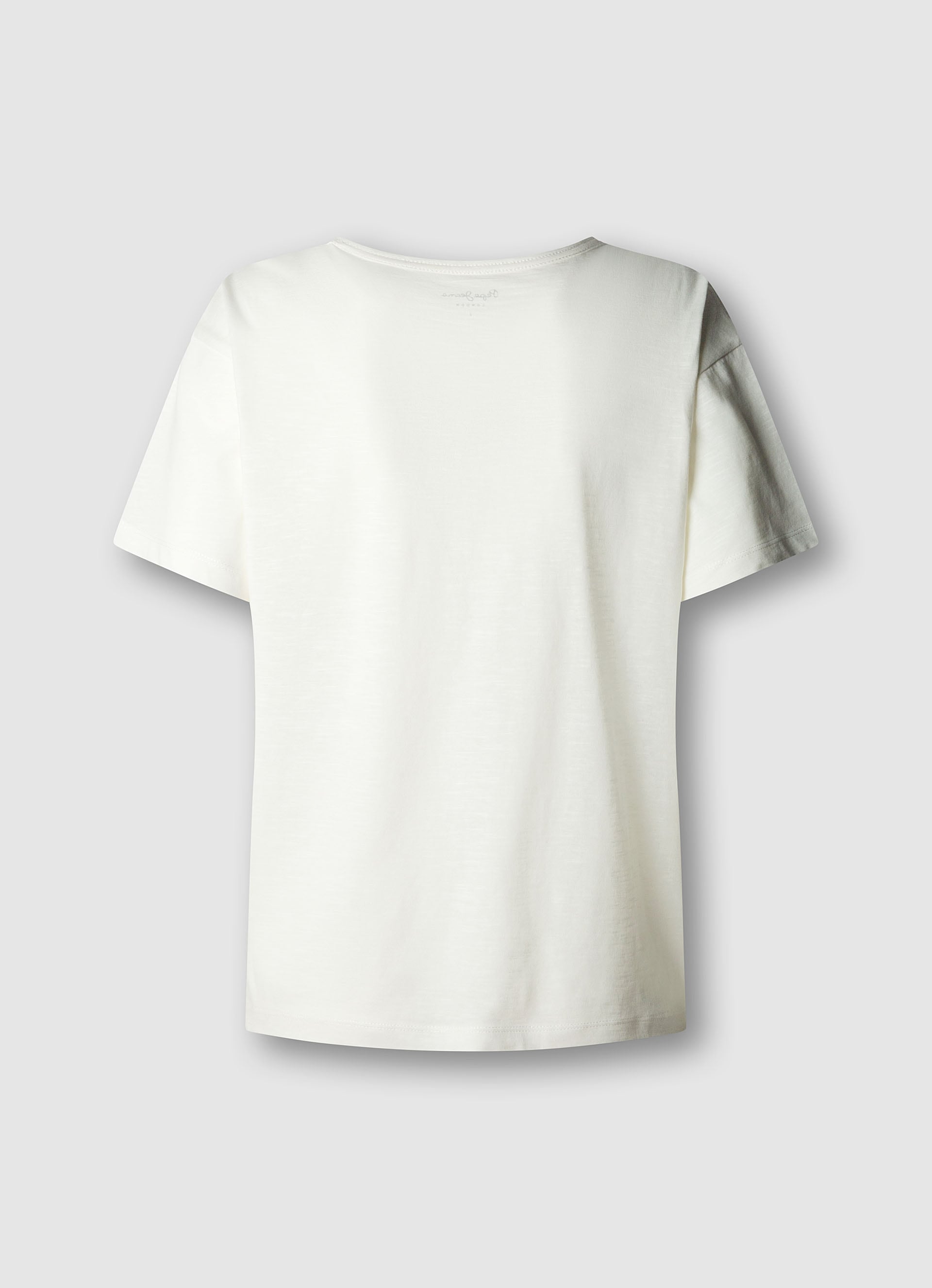 Pepe Jeans T-shirt »BENJAMINA« Avec détail logo, qualité coton
