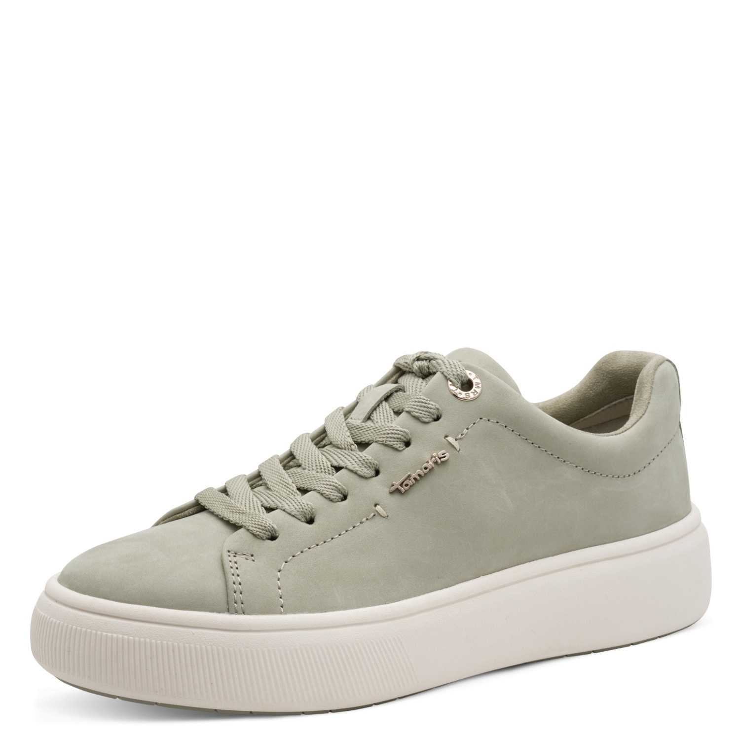 Image of Tamaris Plateausneaker, Freizeitschuh, Halbschuh, Schnürschuh, weich gepolsterter Schaftrand