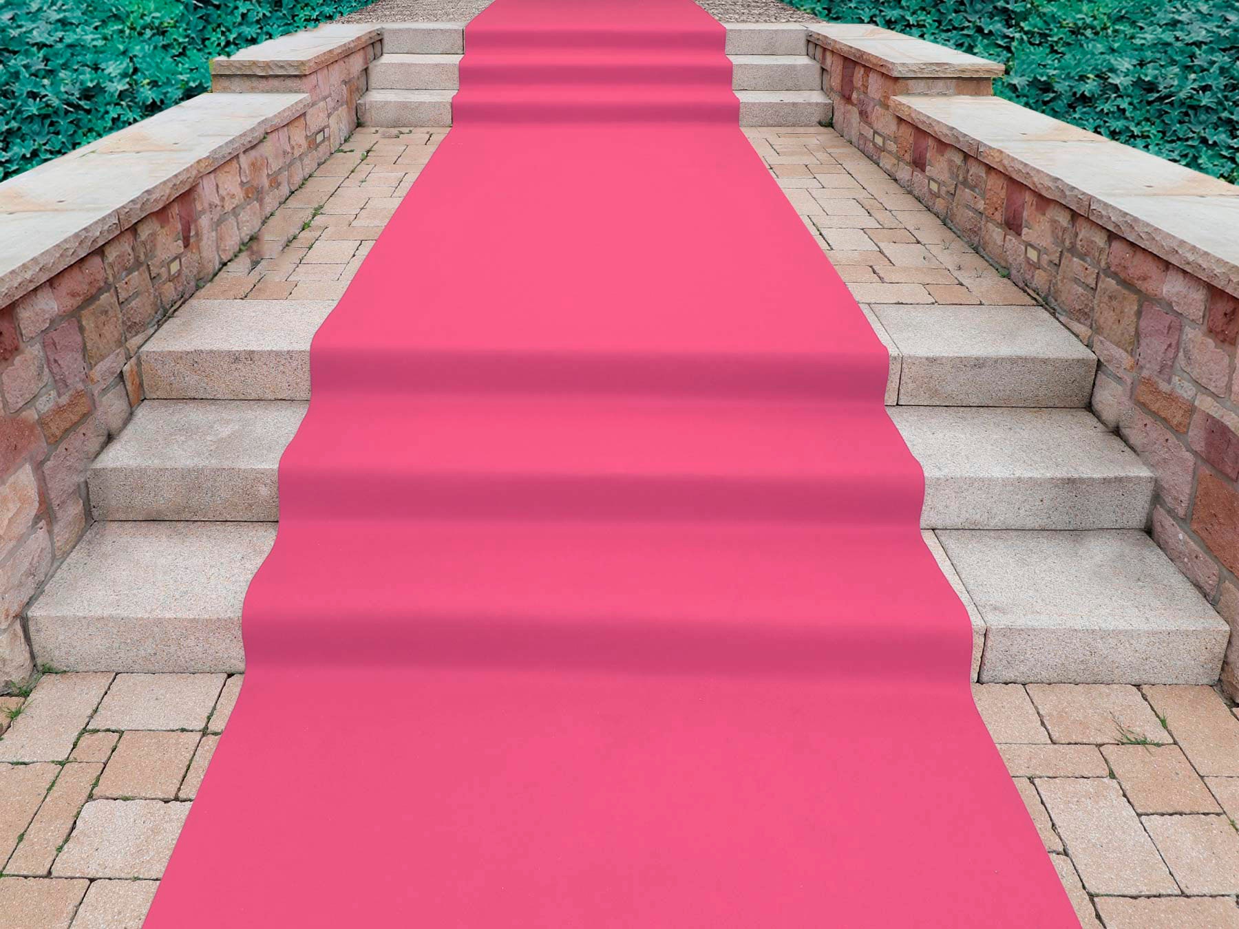 Primaflor-Ideen in Textil Läufer »PODIUM, Made in Belgium«, rechteckig, 2,6 mm Höhe, Breite 200 cm, Nadelfilz, Uni-Farben, ideal für Veranstaltungen