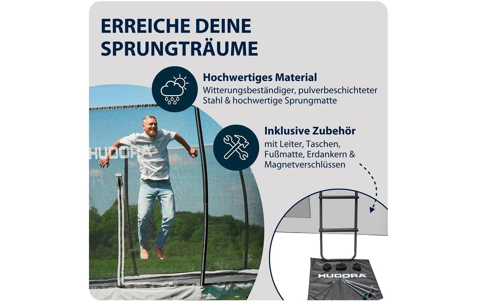 Hudora Gartentrampolin »Fantastic Complete Durchmesser: 300 cm«