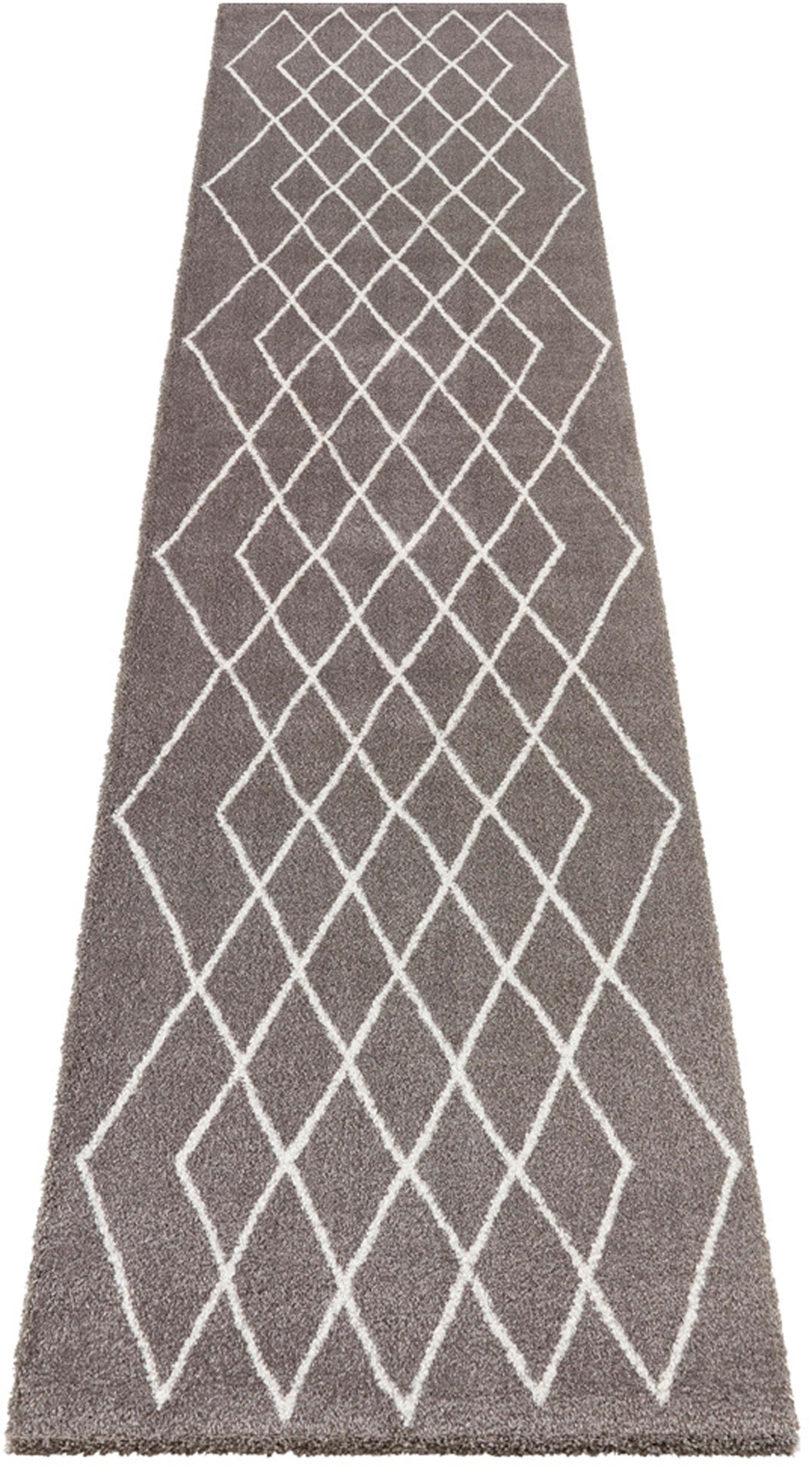 Image of ELLE DECORATION Hochflor-Läufer »Bron«, rechteckig, 32 mm Höhe bei Ackermann Versand Schweiz