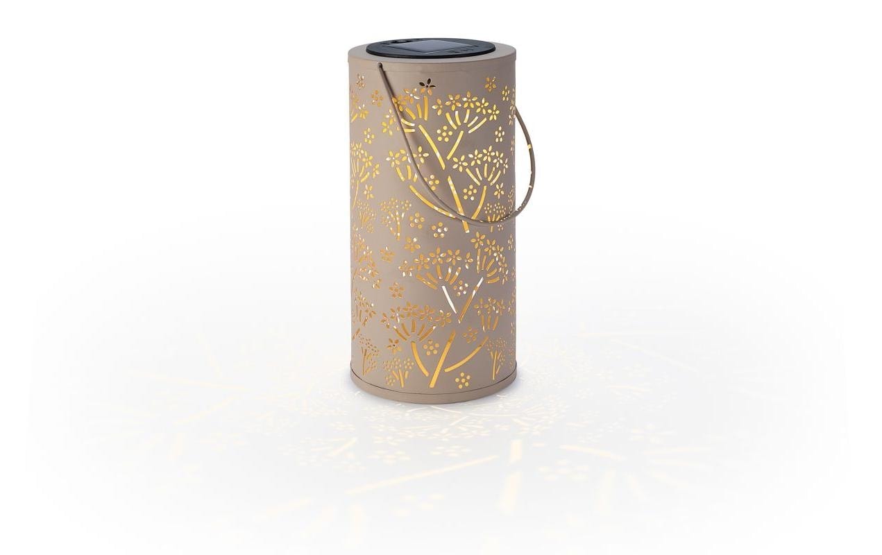 STT LED Laterne »Solar Flowery Lantern« Warmweiss Dekolicht zum Aufstellen oder Aufhängen