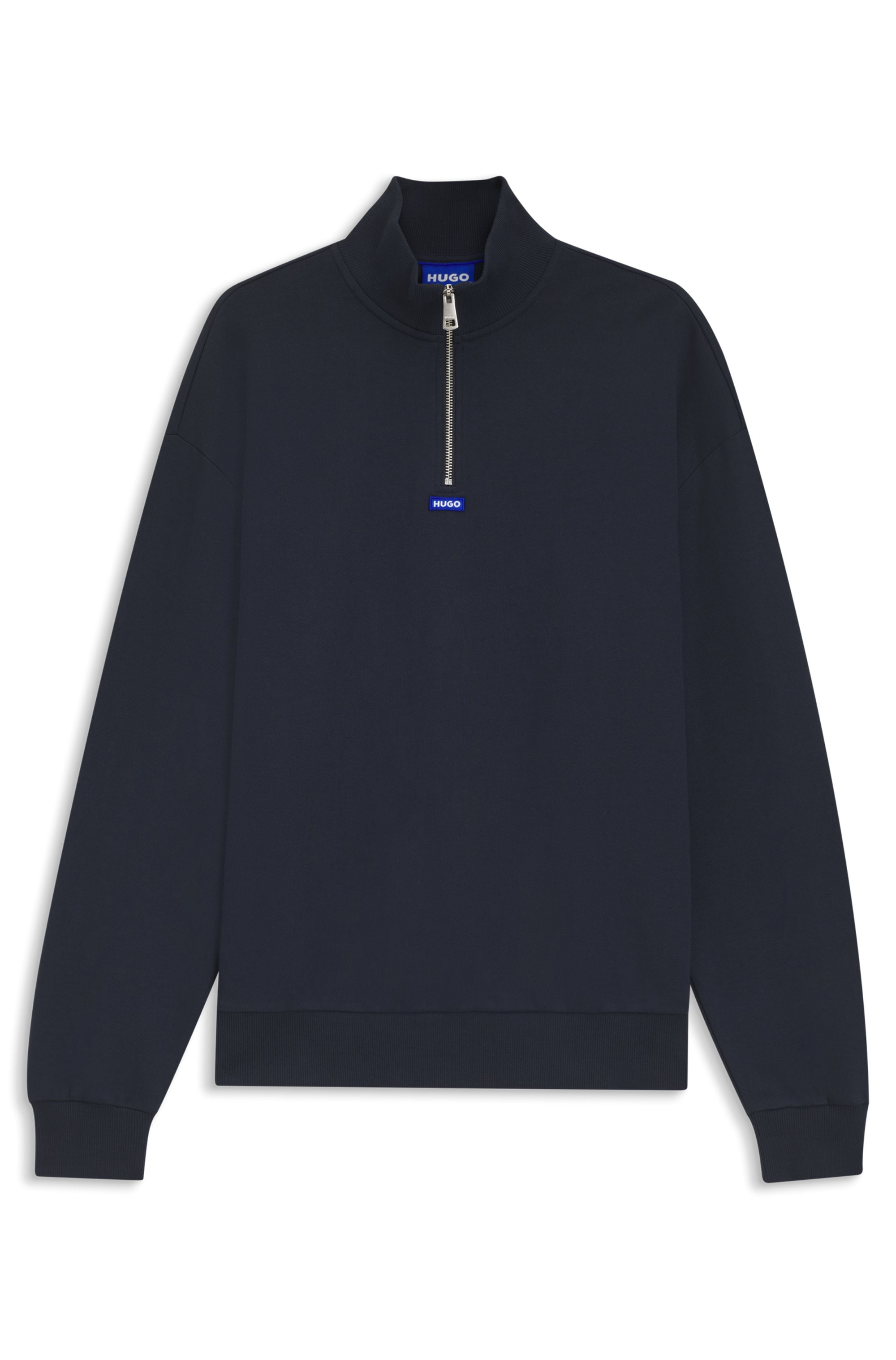 HUGO Sweat-shirt »Neeler«, avec col Troyer
