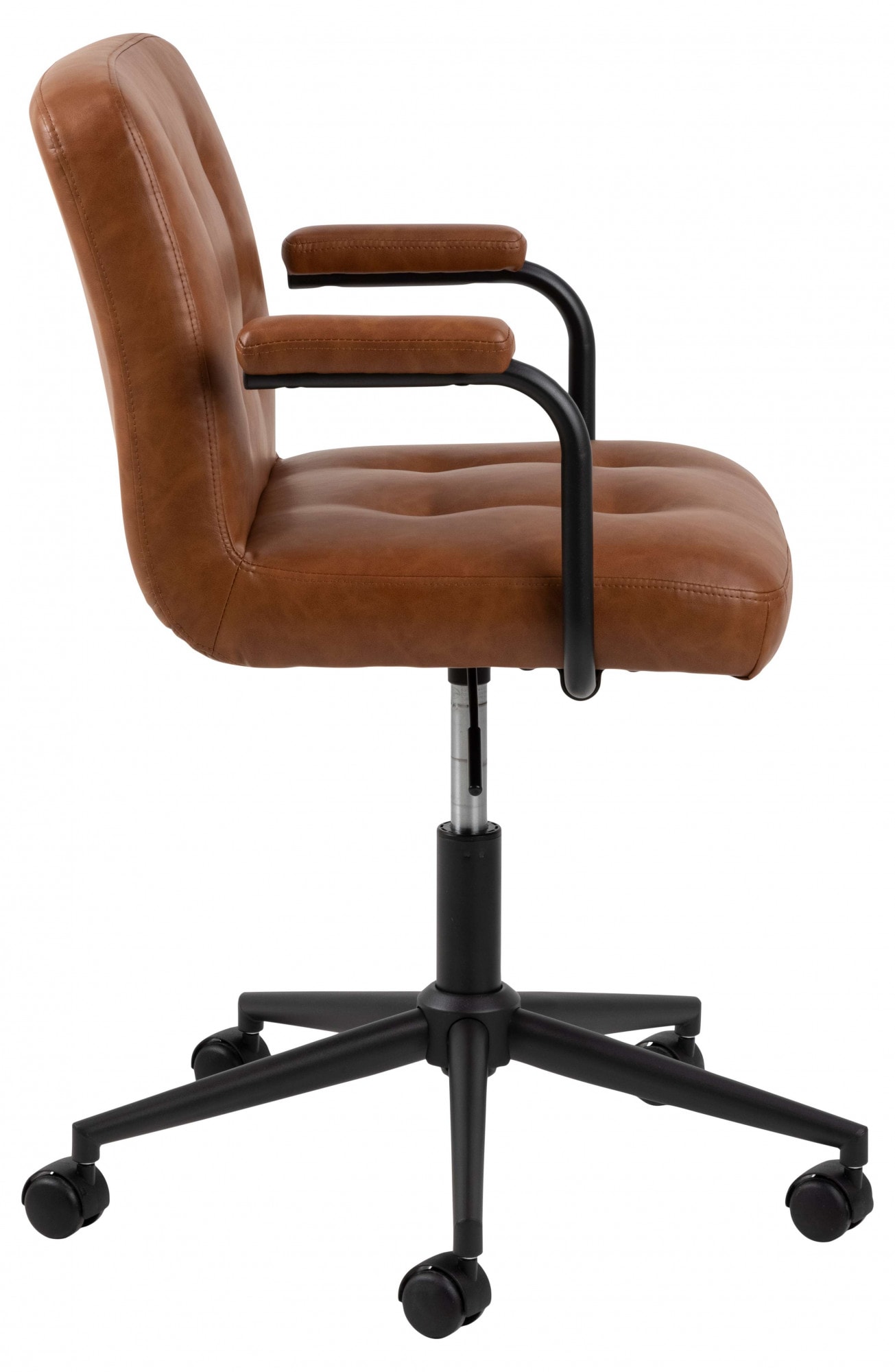 ACTONA GROUP Schreibtischstuhl »Cosmo Drehstuhl« () Kunstleder, 5-Sterne-Fusskreuz, Drehfunkt., Sitzhöhe: 47-57cm