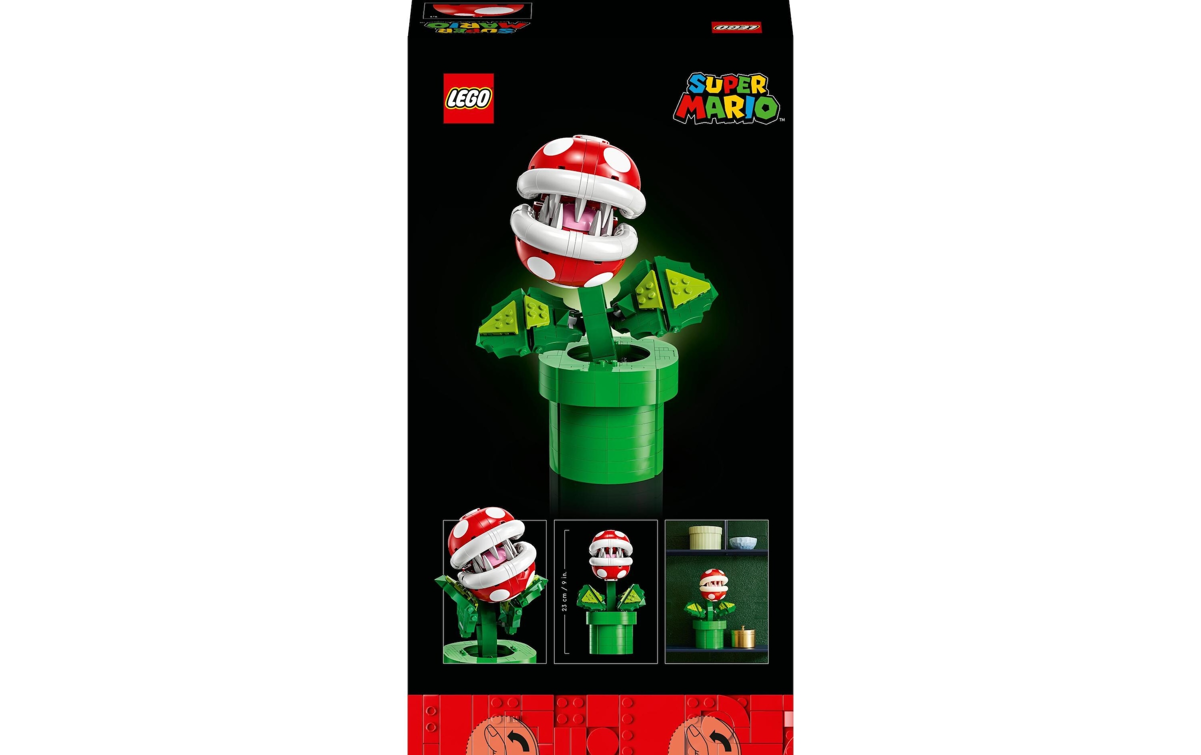 LEGO® Spielbausteine »Super Mario Piranha-Pflanze 71426«, (540 St.)