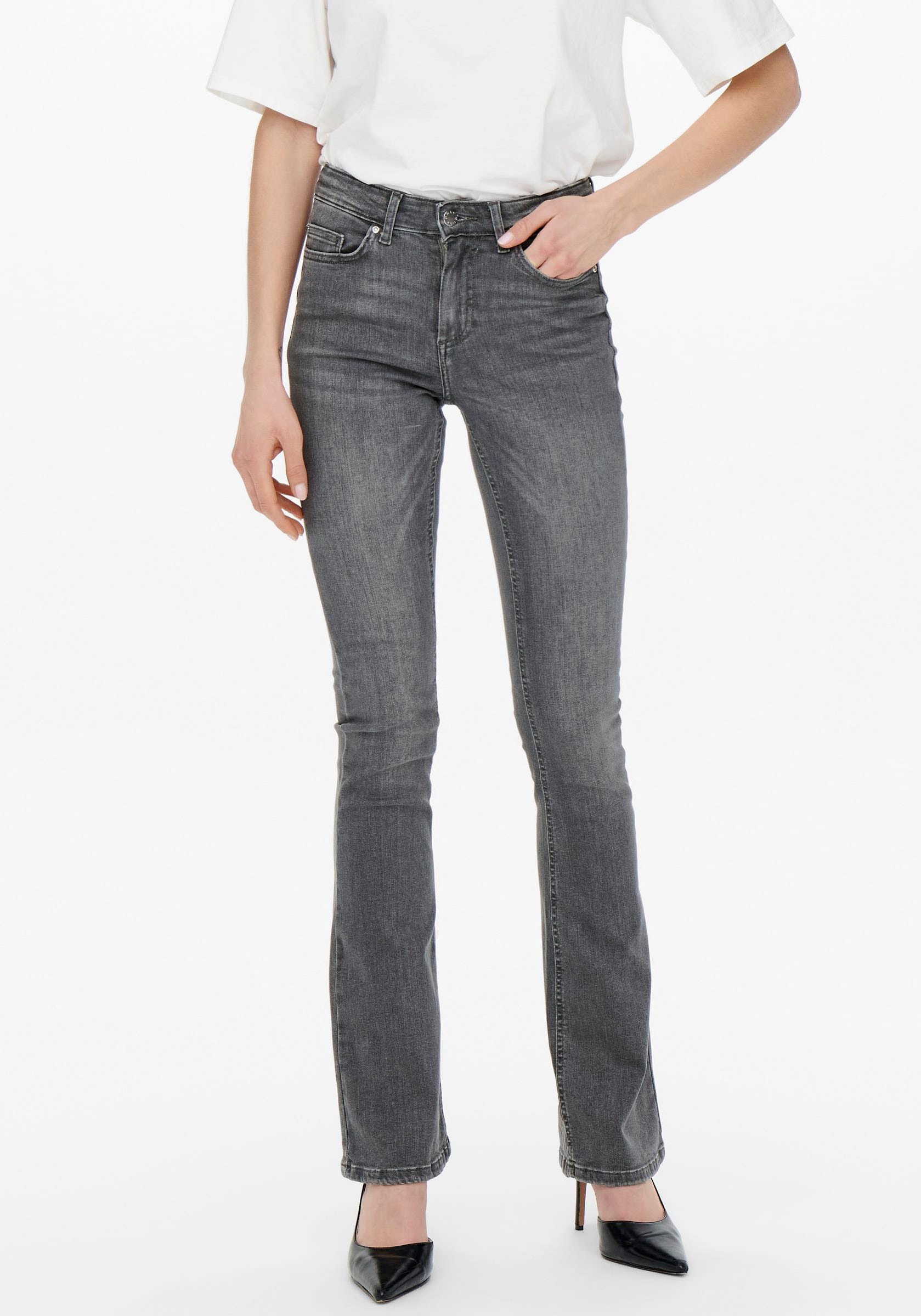 Bootcut-Jeans »ONLBLUSH LIFE MID FLARED«