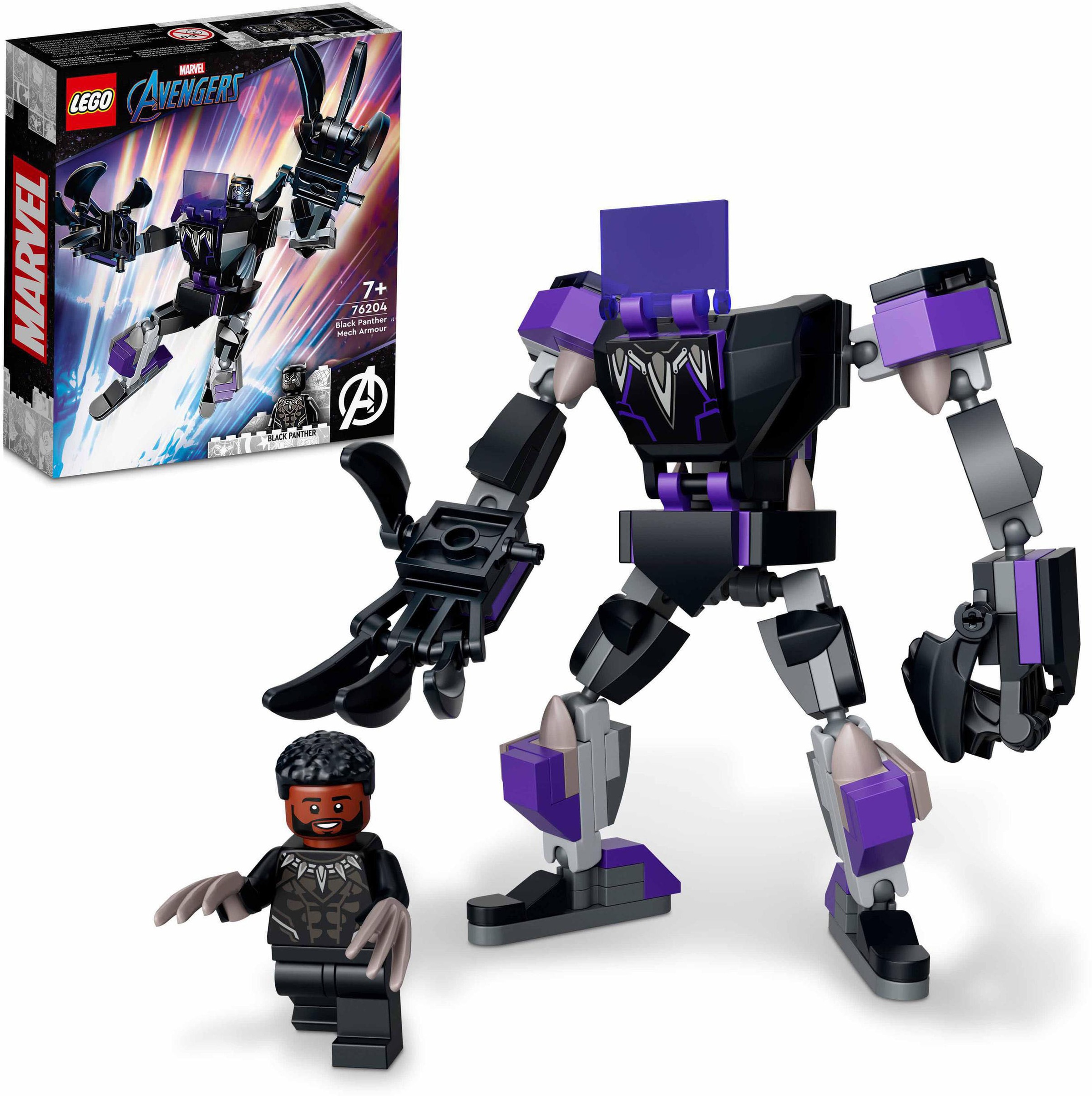 Image of LEGO® Konstruktionsspielsteine »Black Panther Mech (76204), LEGO® Marvel«, (124 St.) bei Ackermann Versand Schweiz