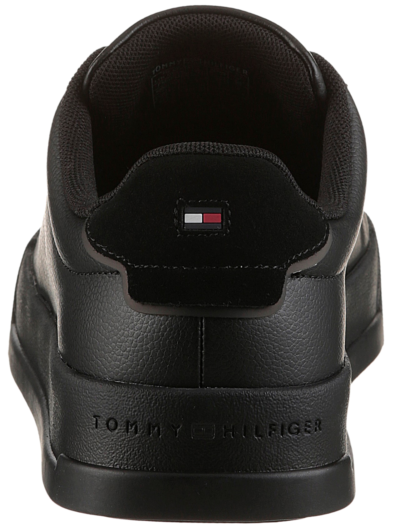 Tommy Hilfiger Sneakers »TH COURT LTH DETAIL ESS«  chaussure de loisirs, chaussure basse, chaussure à lacets avec inscription logo latérale