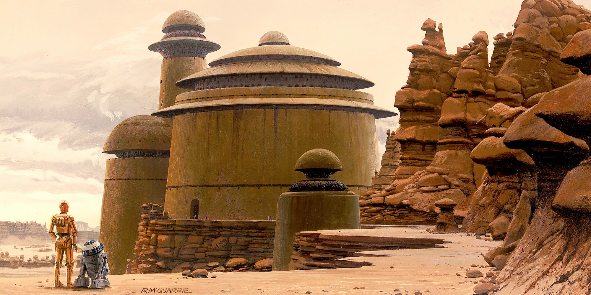 Komar Vliestapete »Star Wars Classic RMQ Jabbas Palace«, 500x250 cm (Breite x Höhe)