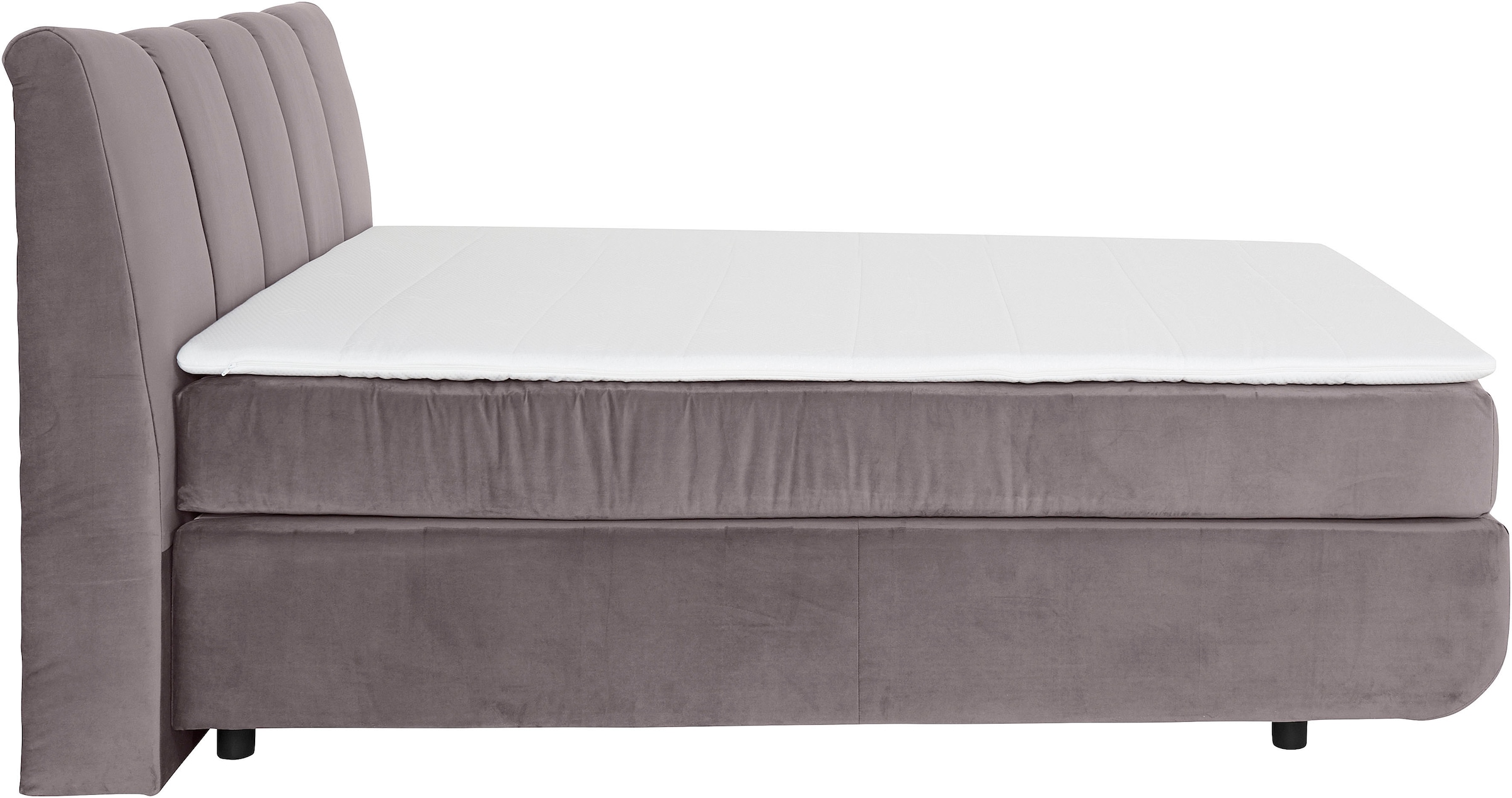 Leonique Boxspringbett »Océane« Bodenfrei- wirkt freischwebend, verschiedene Härtegrade (auch H4)