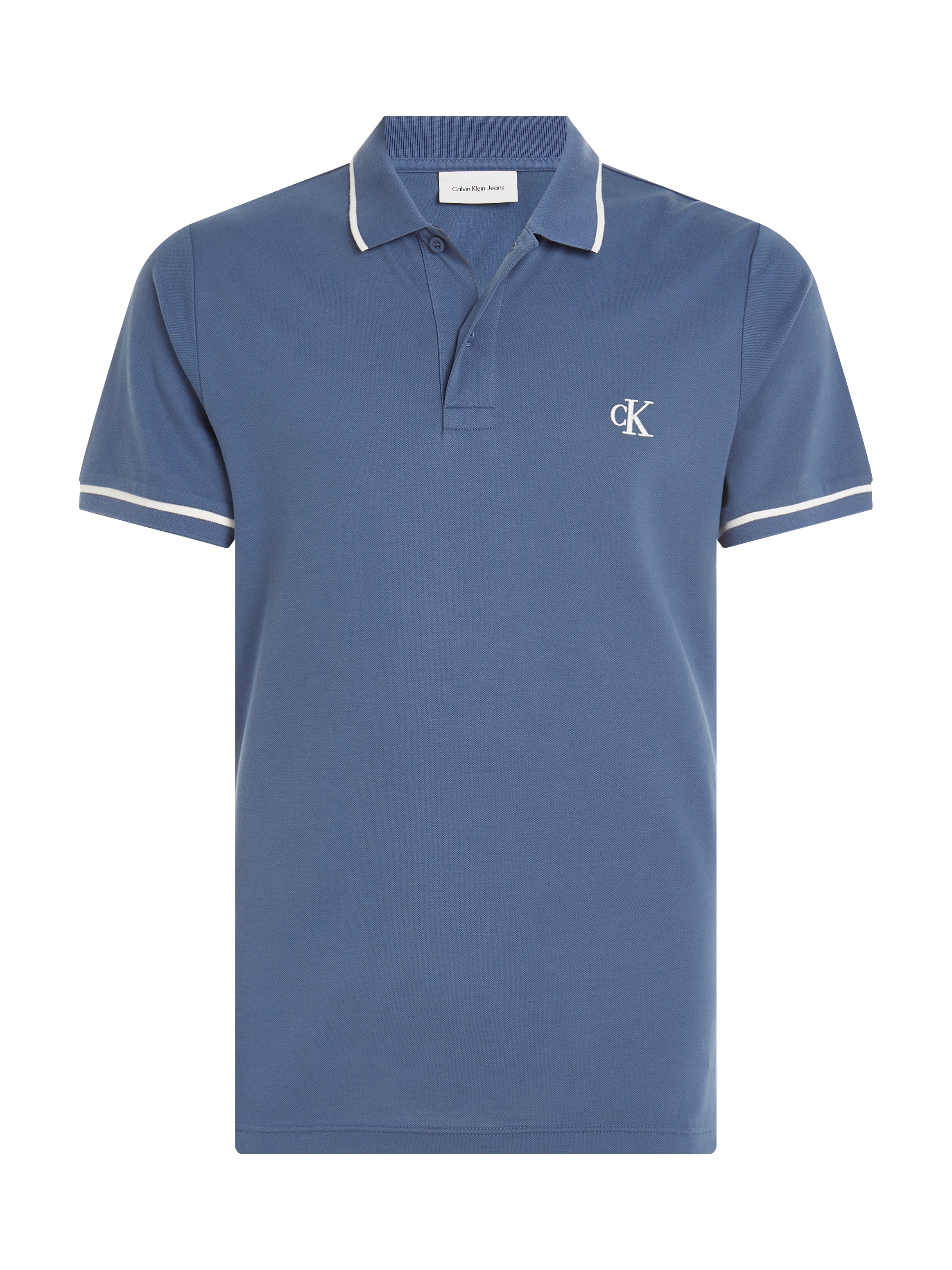 Calvin Klein Jeans Poloshirt »TIPPING SLIM POLO«, mit Streifendetail am Kragen