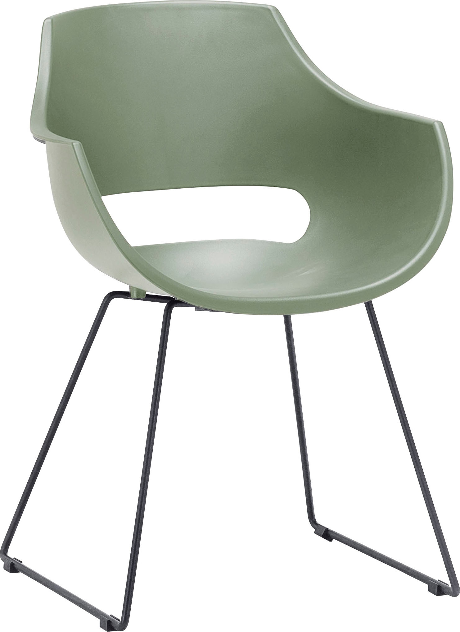 MCA furniture Chaise à coque »Rockville« (Set) 4 cuis4er-Set, Kufe, Kunststoff, Belastbarkeit 120 kg, Sitzhöhe ca. 46 cm