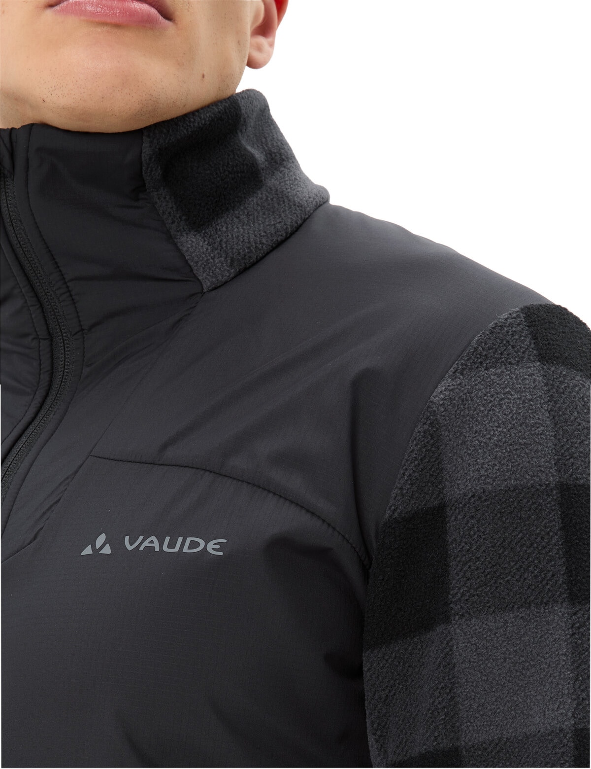 VAUDE Veste de vélo »MEN'S MINAKI MID JACKET II« für sportliche Aktivitäten im Radsport, aus wärmendem Fleecematerial