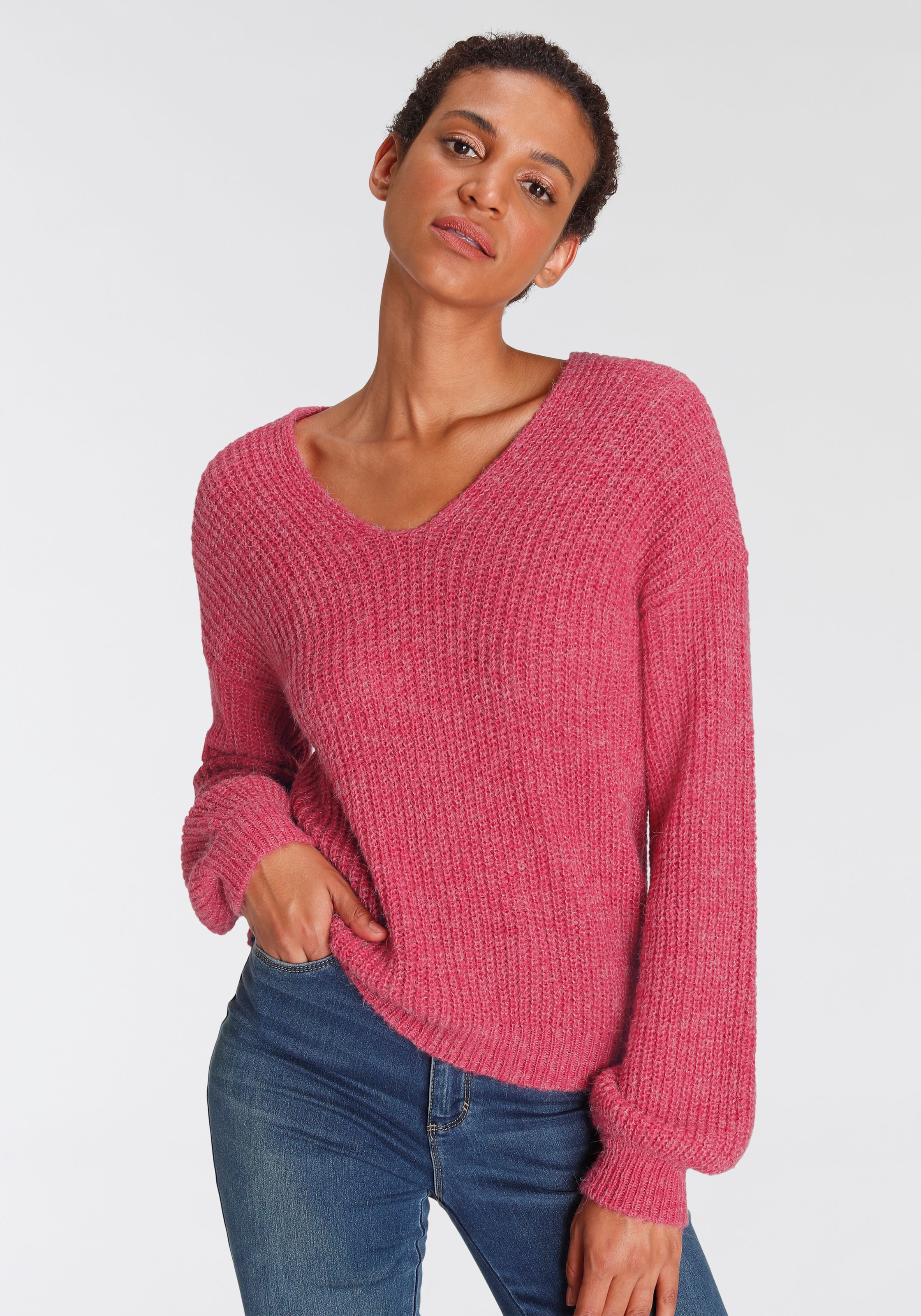 Image of Tamaris Strickpullover, aus Grobstrick bei Ackermann Versand Schweiz