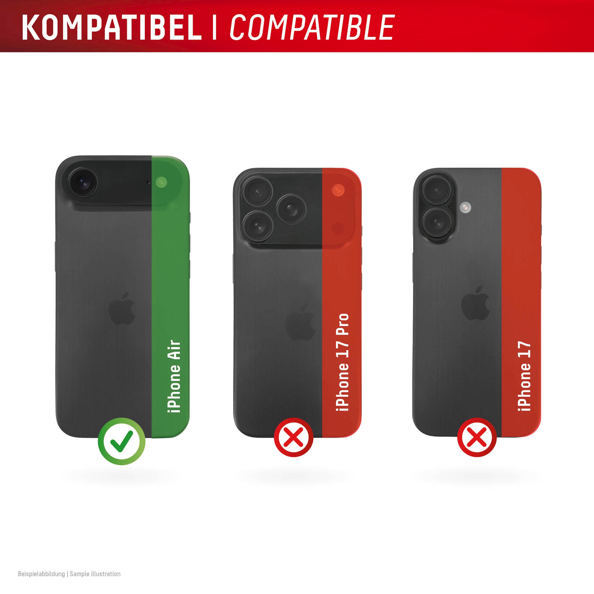 Displex Verre de protection pour appareil photo »Camera Lens Glass Glass All-In-One Protector Full Cover« für Apple iPhone Air Kameraschutz,Linsenschutz,Objektivschutz, kratz- & stossfest