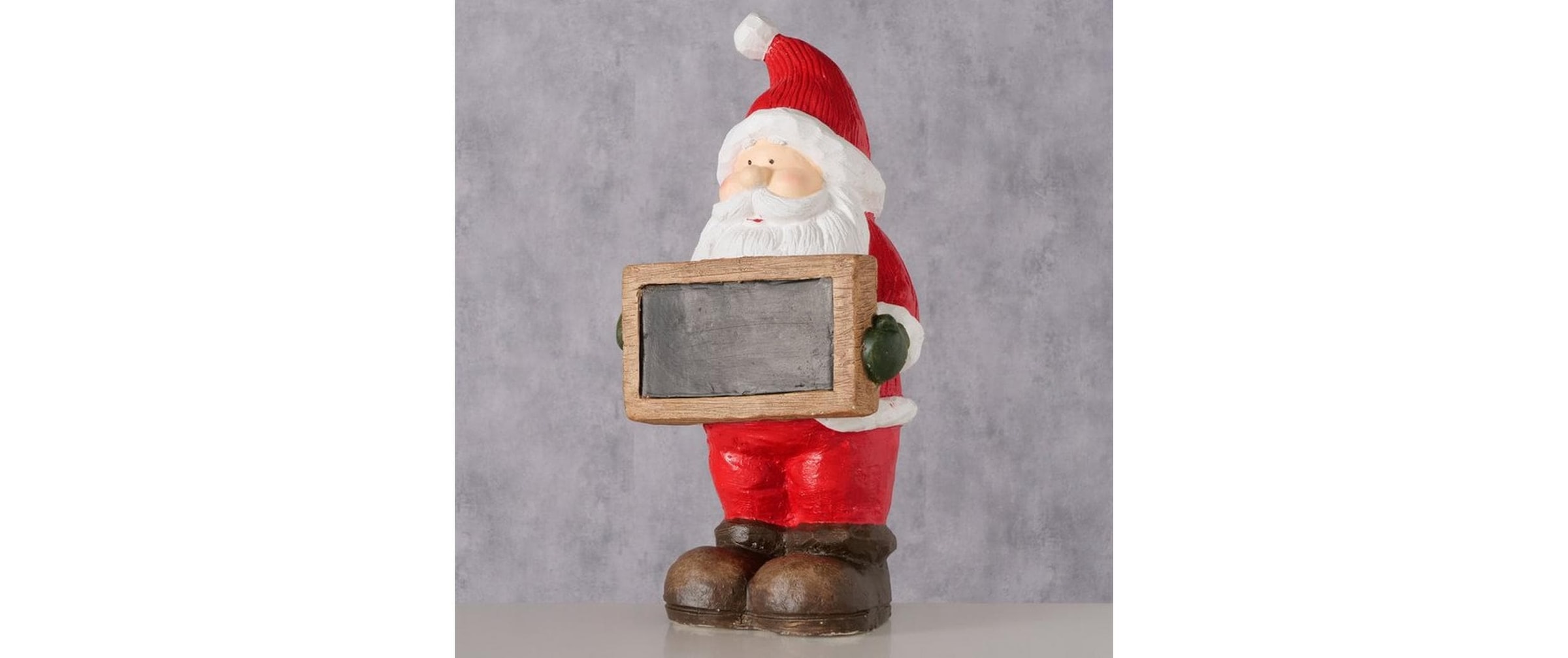 BOLTZE Figurine de Noël »Dekofigur Santa Aaran«