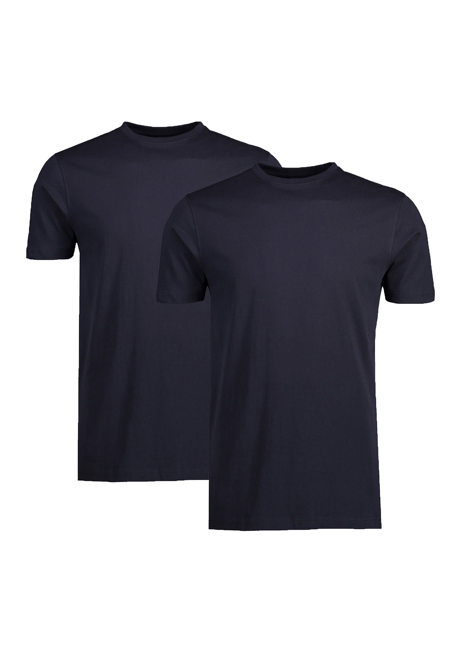 Image of LERROS T-Shirt "Doppelpack T-Shirt Rundhals in Premium Baumwollqualität" Weiche Baumwolle, Rundhalsausschnitt, kurze Ärmel, hautfreundlich