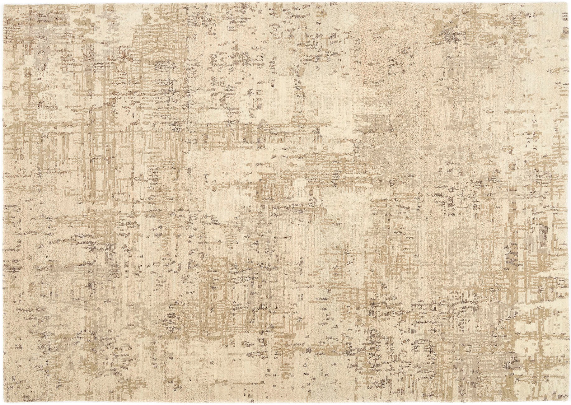 Image of OCI DIE TEPPICHMARKE Wollteppich "RAW SIRA" rechteckig 6 mm Höhe handgeknüpft, echter Nepal, Naturfaser, Wohnzimmer