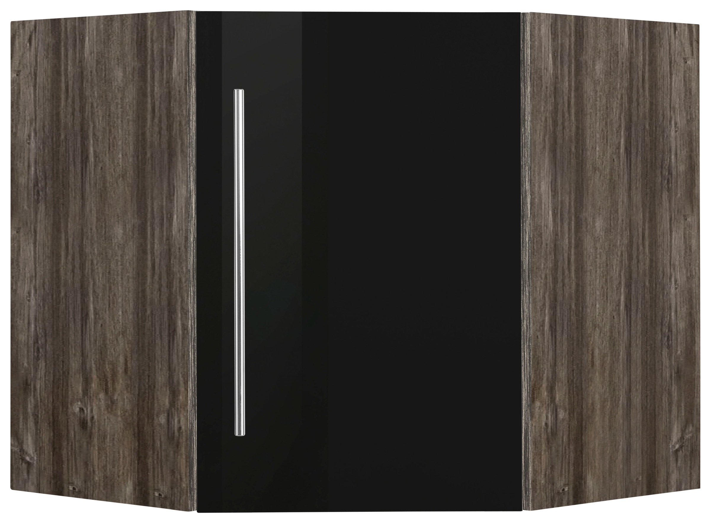 KOCHSTATION Eckhängeschrank »KS-Samos« mit Metallgriff