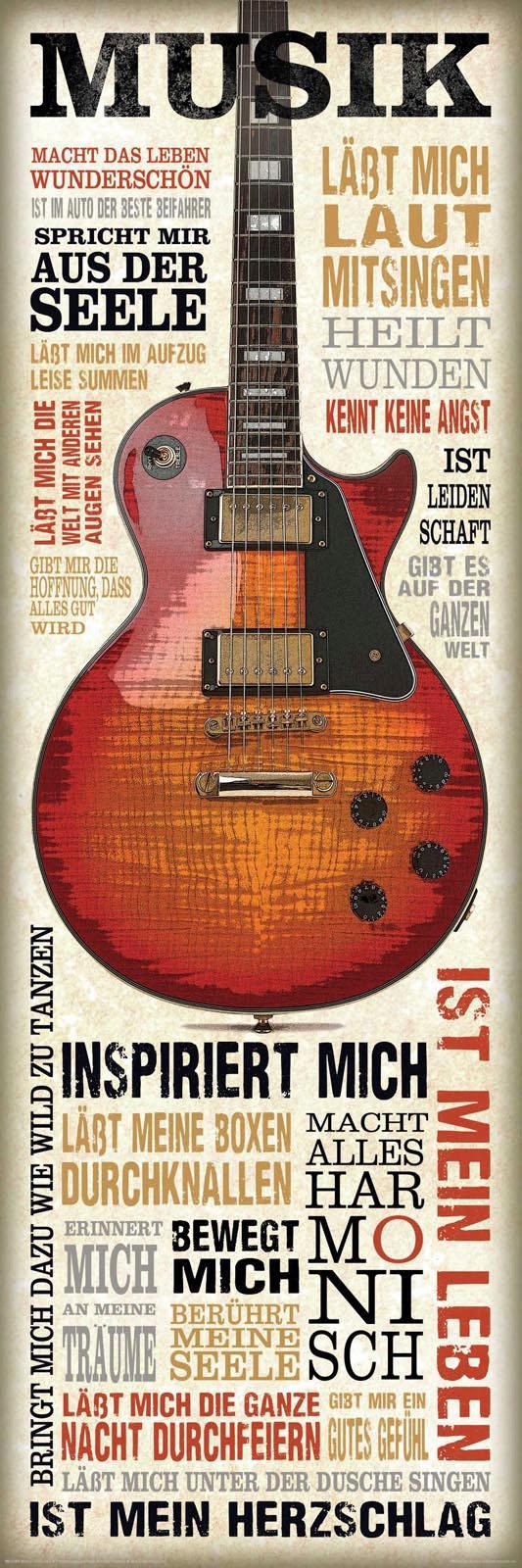Image of Reinders! Deco-Panel »Musik ist Leidenschaft« bei Ackermann Versand Schweiz