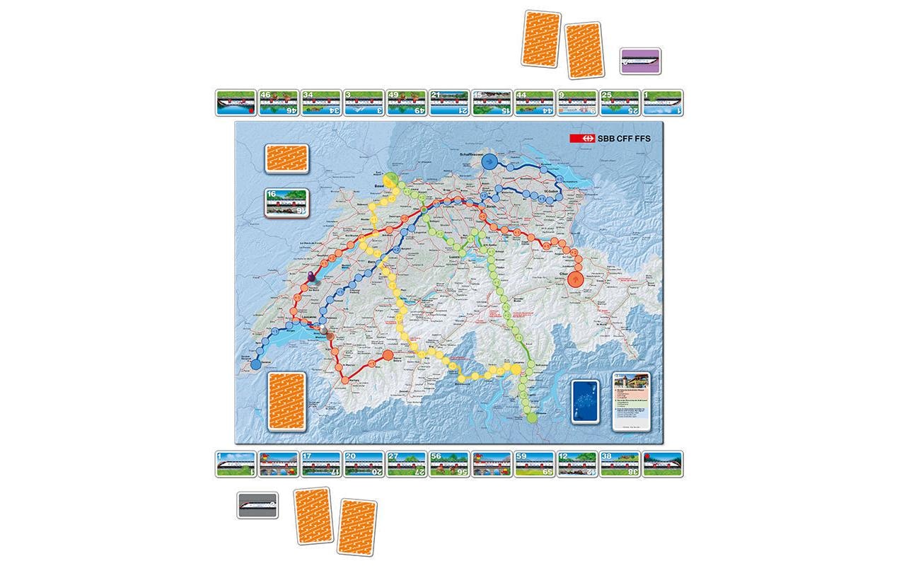 Spiel »Carta.Media Das Schweizer Eisenbahnspiel«