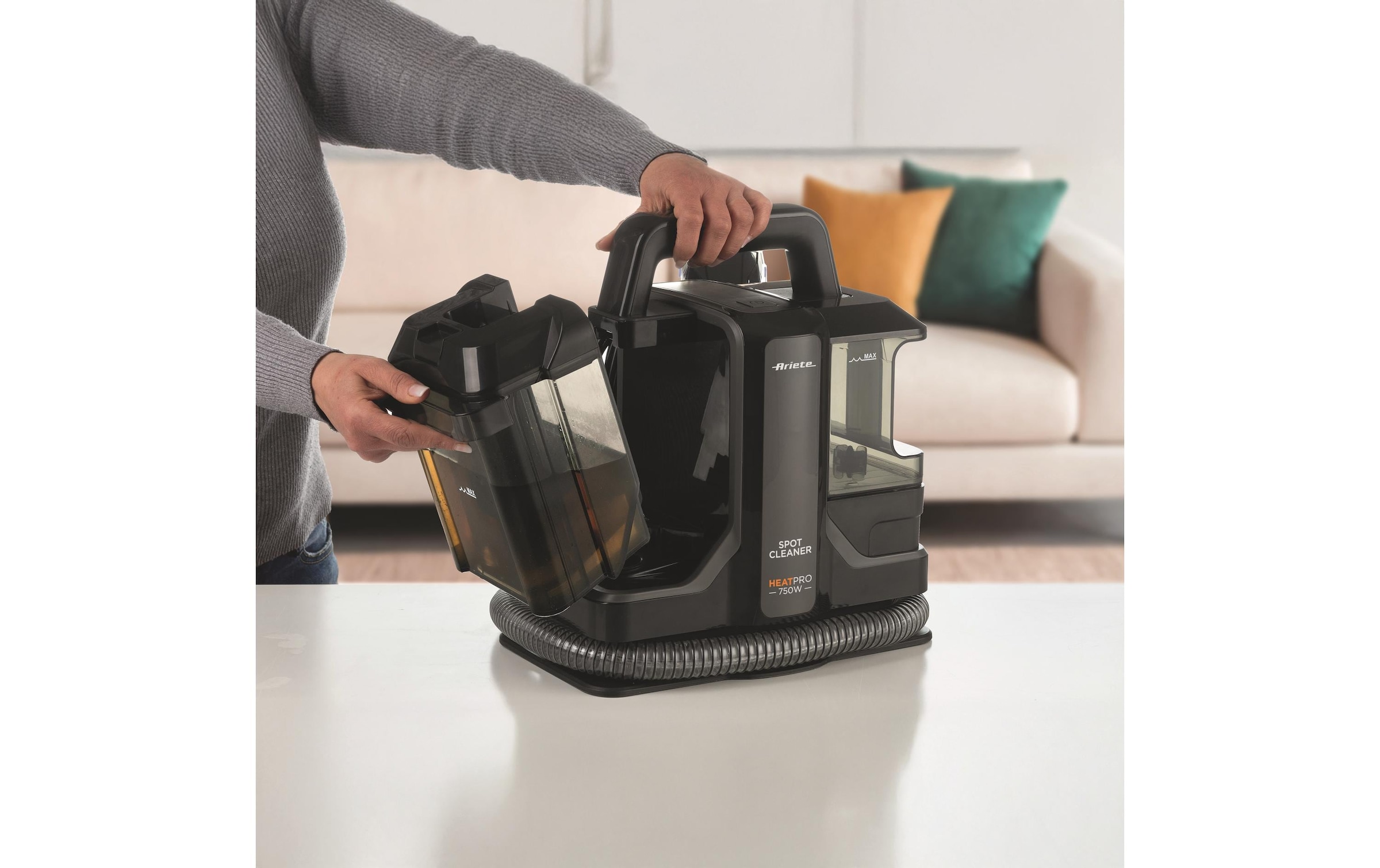 Ariete Dampfreiniger »ARI-2482 Polsterreiniger 750 W«