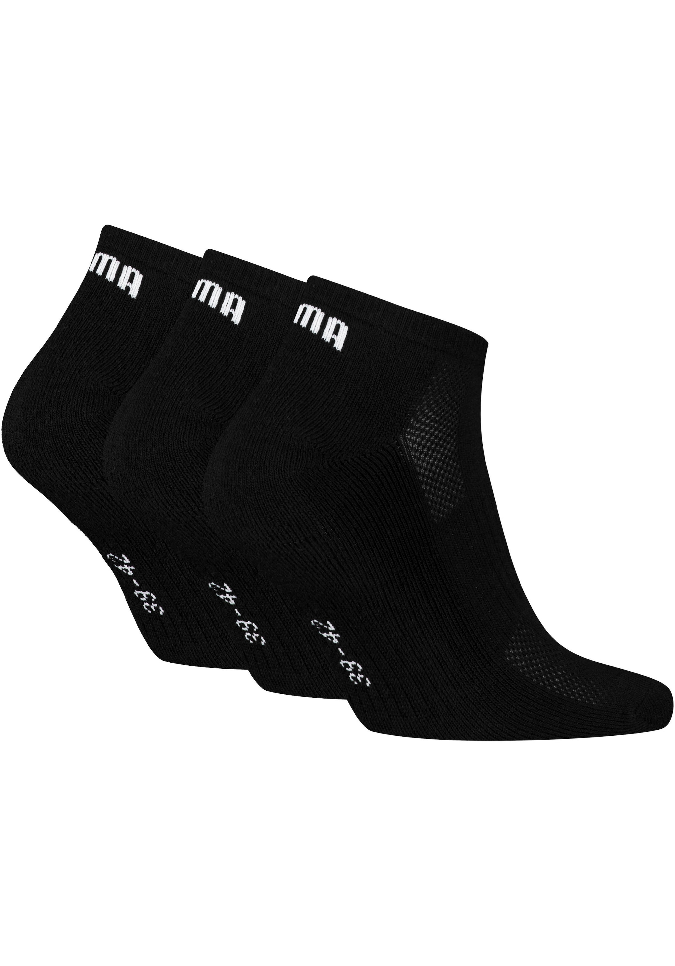 PUMA Chaussettes de baskets »PUMA UNISEX CUSHIONED SNEAKER 3P« 3 cuis tlg. mit Frottee